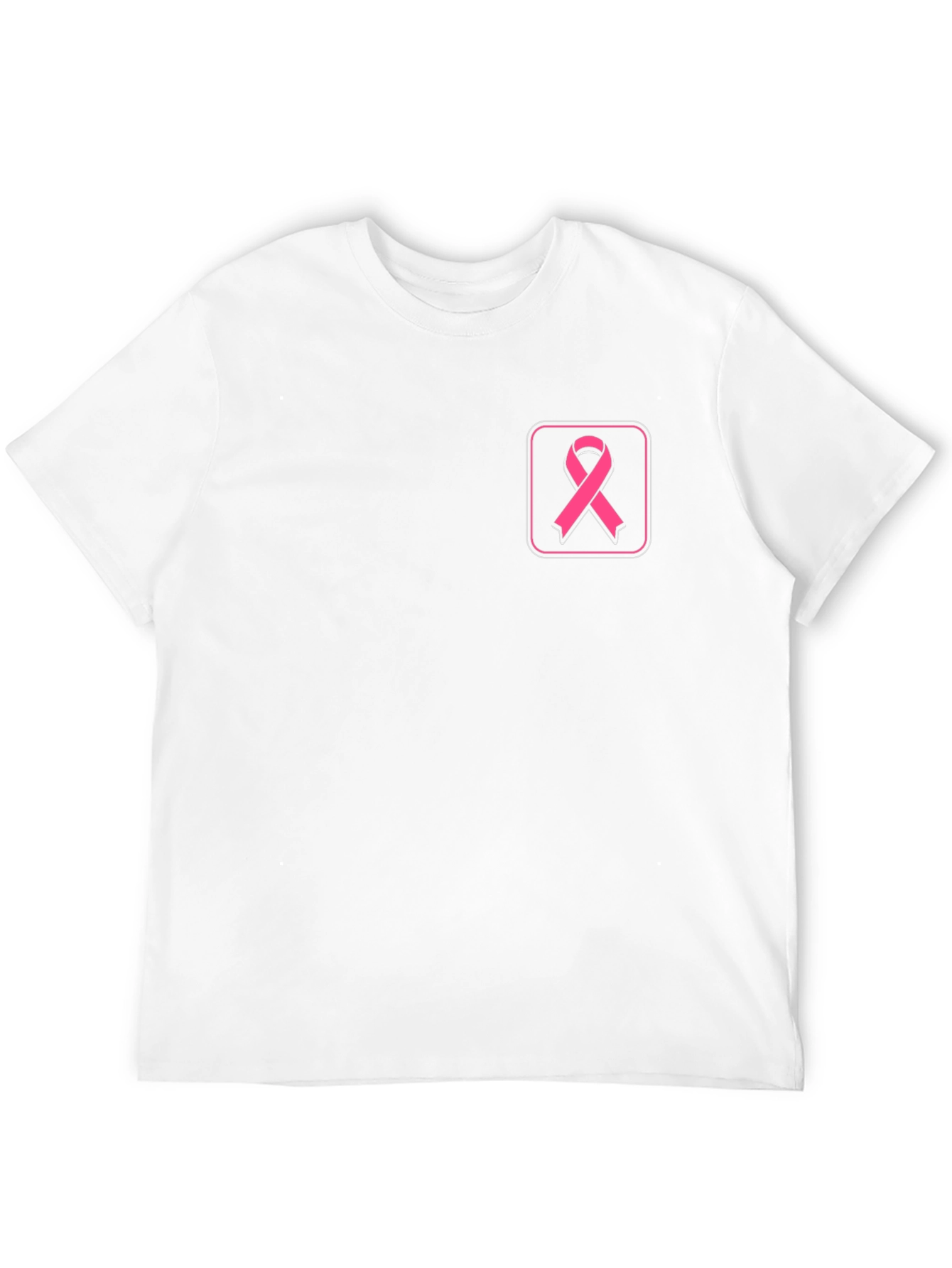 Pink Ribbon Black T-Shirt - Breast Cancer Awareness