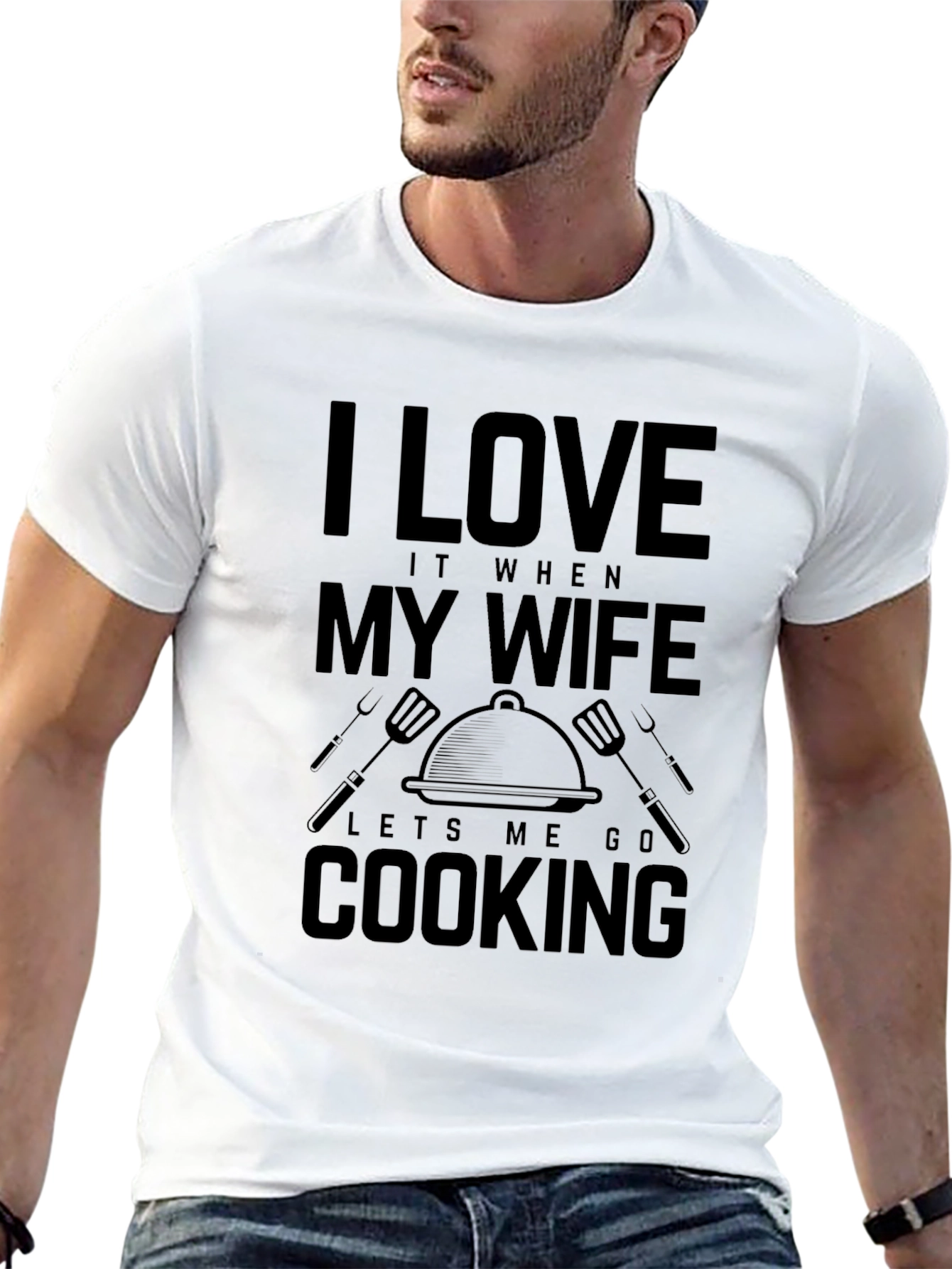 Funny Husband Cooking T-Shirt