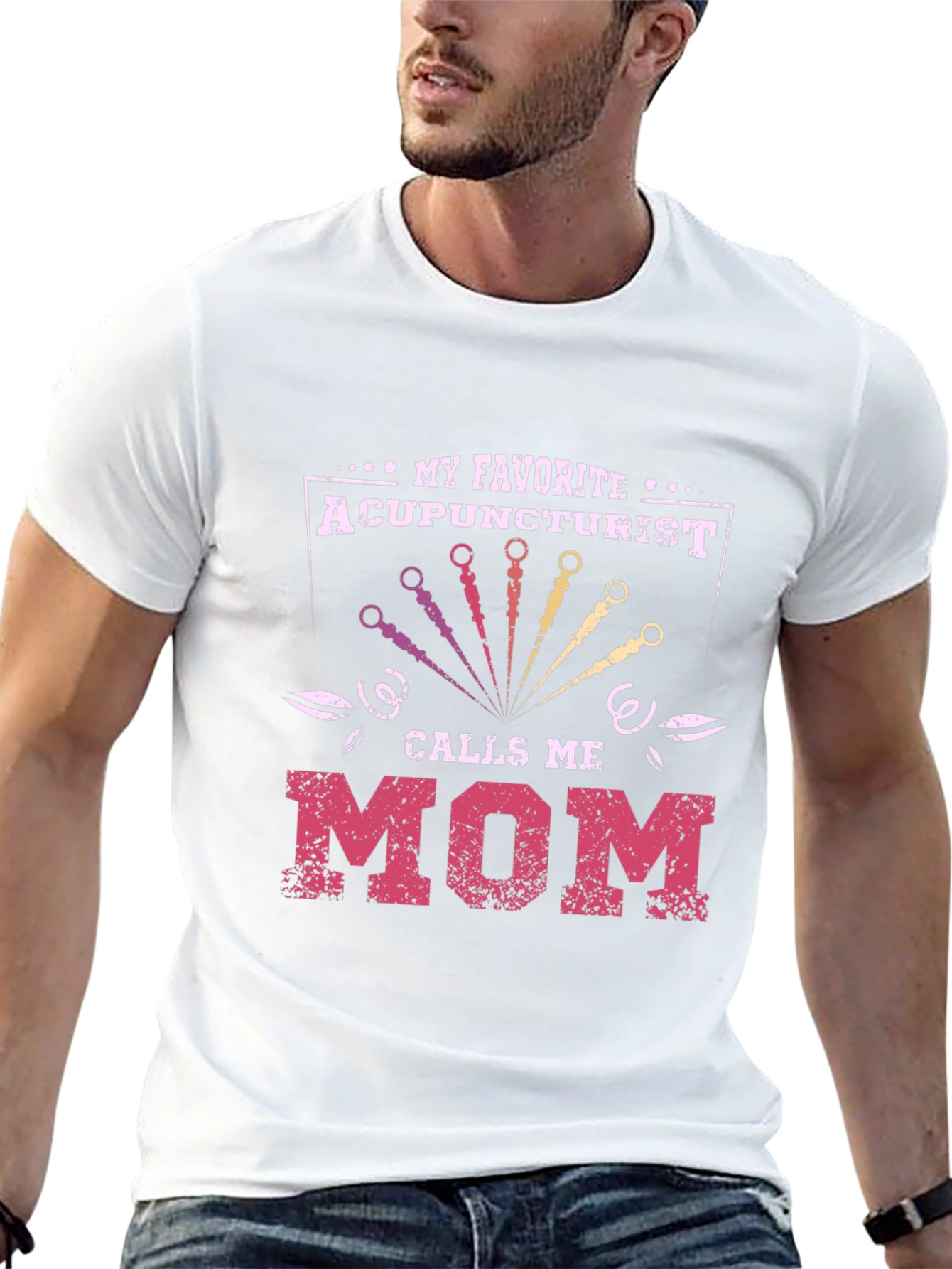 Acupuncturist Mom Graphic T-Shirt