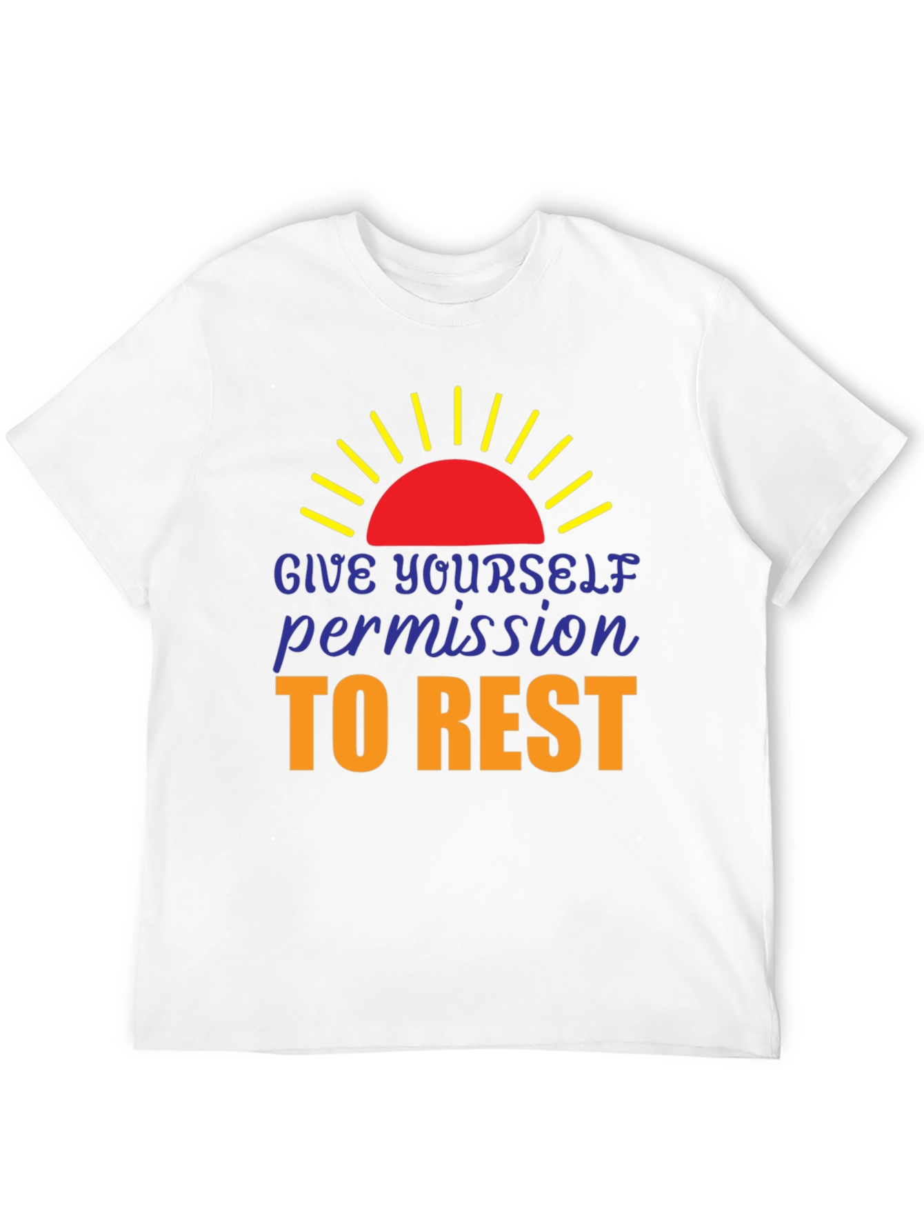 Give Yourself Permission to Rest Graphic Tee