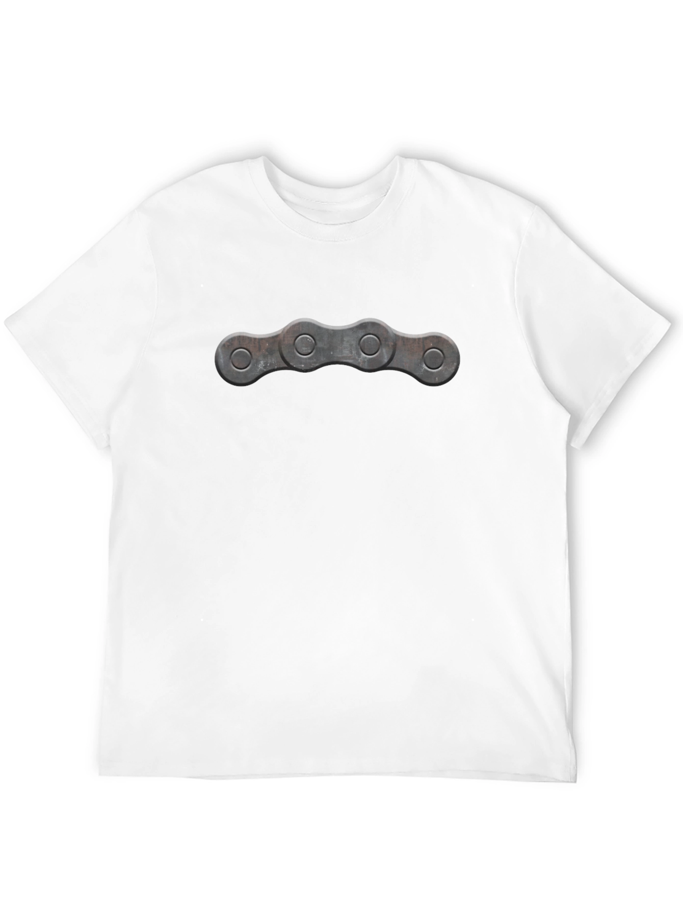 Chain Link Graphic Tee - Black