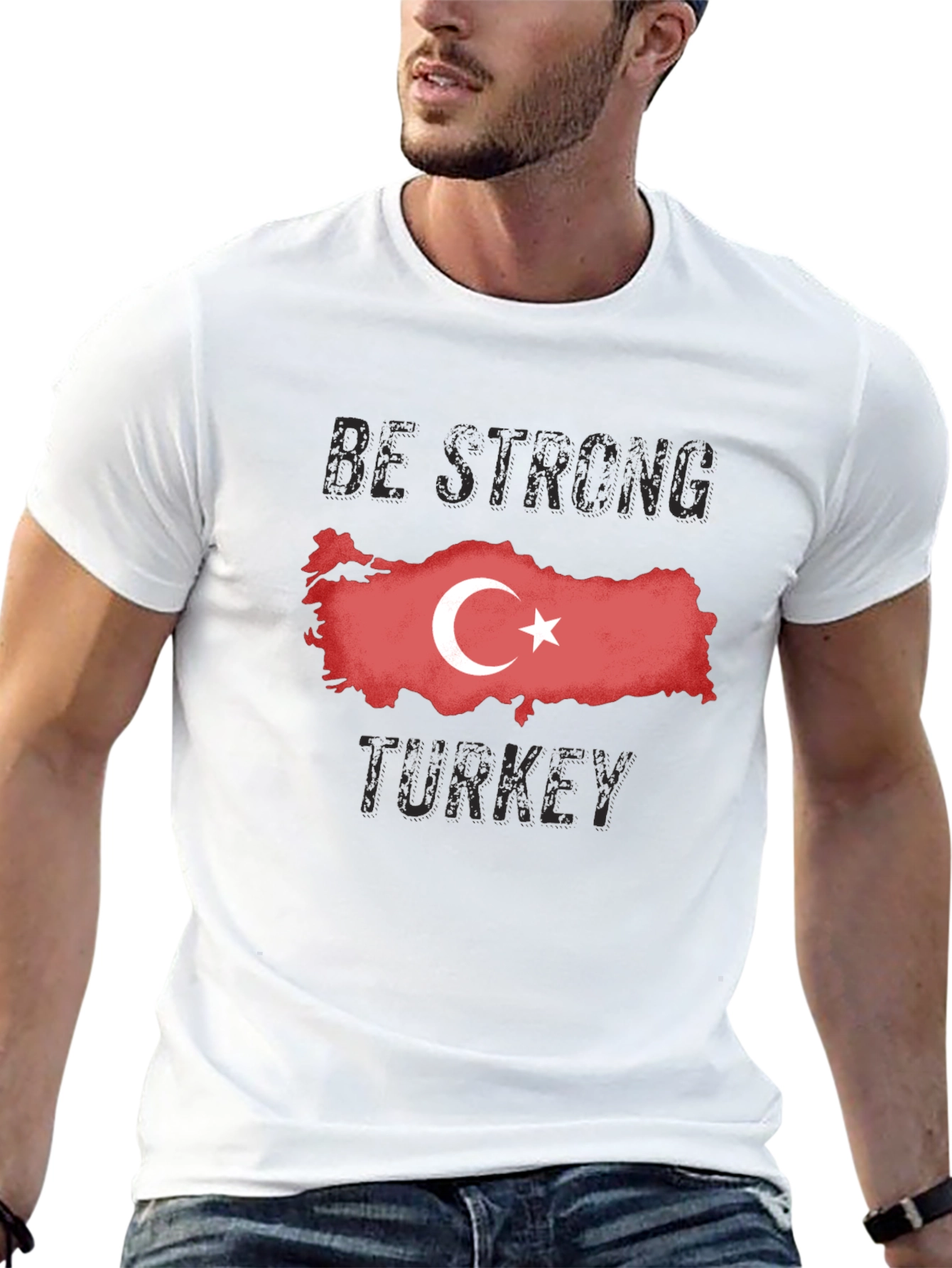 Be Strong Turkey Flag T-Shirt
