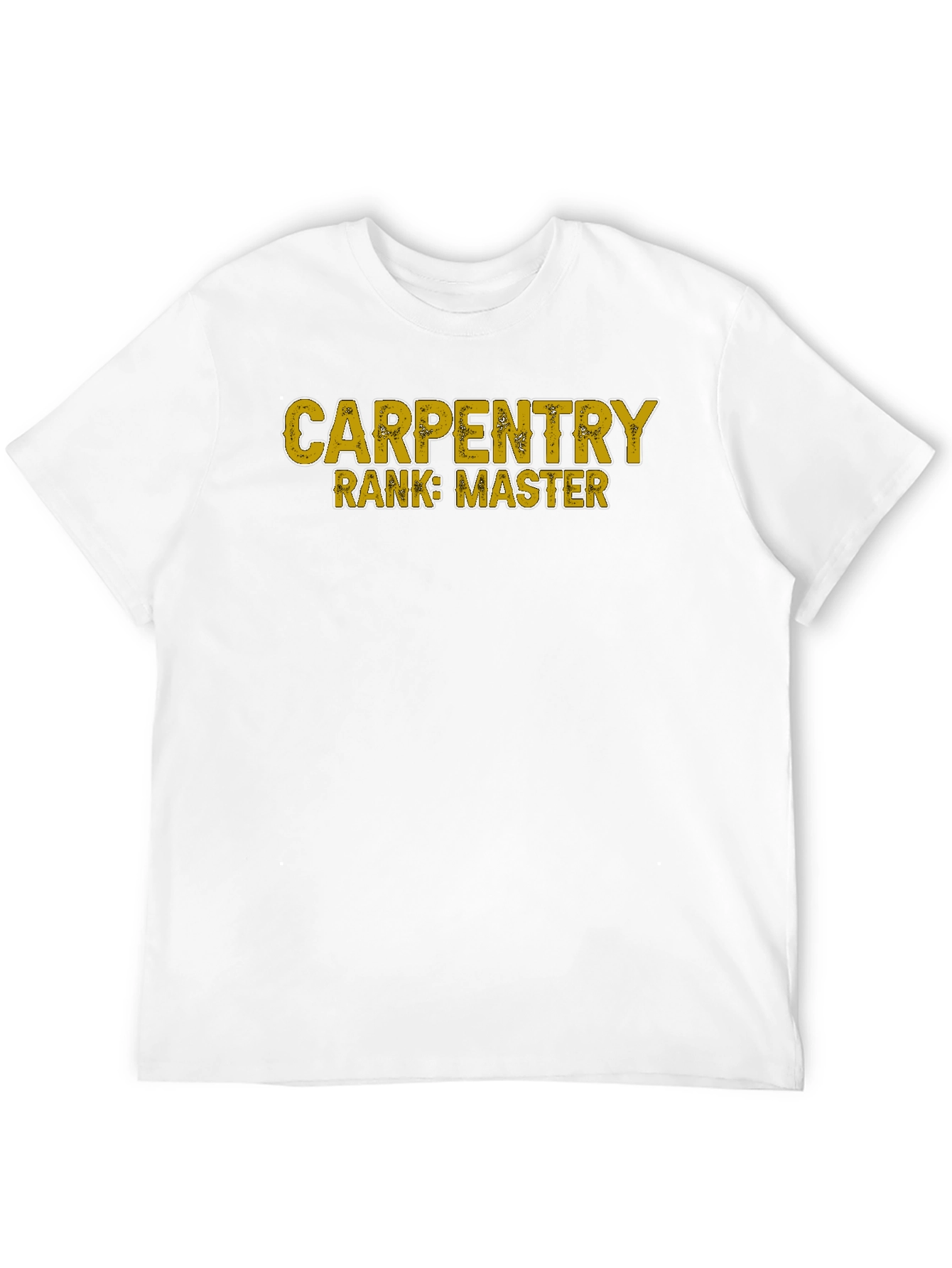 Carpentry Rank Master Black T-Shirt