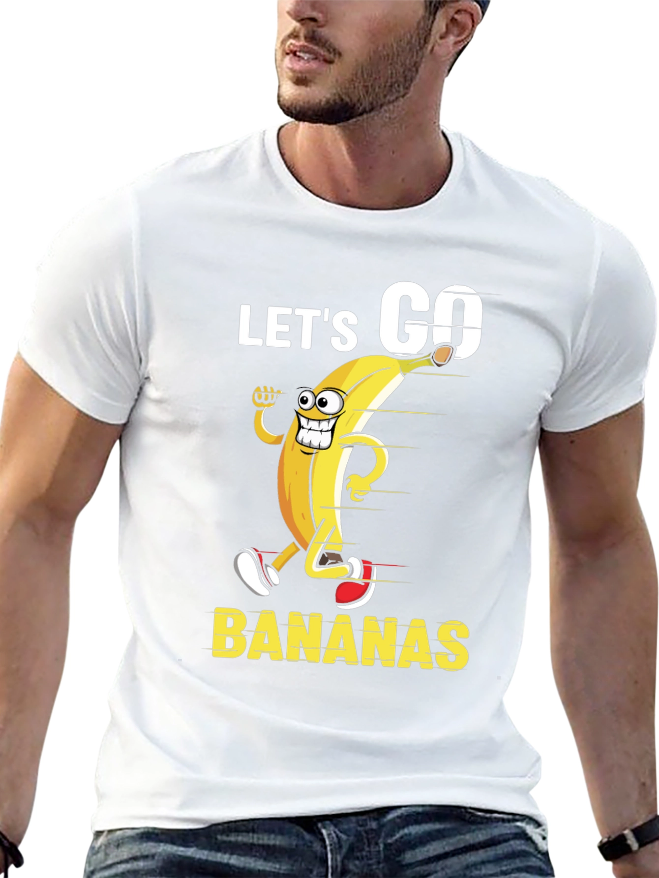 Lets Go Bananas Graphic T-Shirt