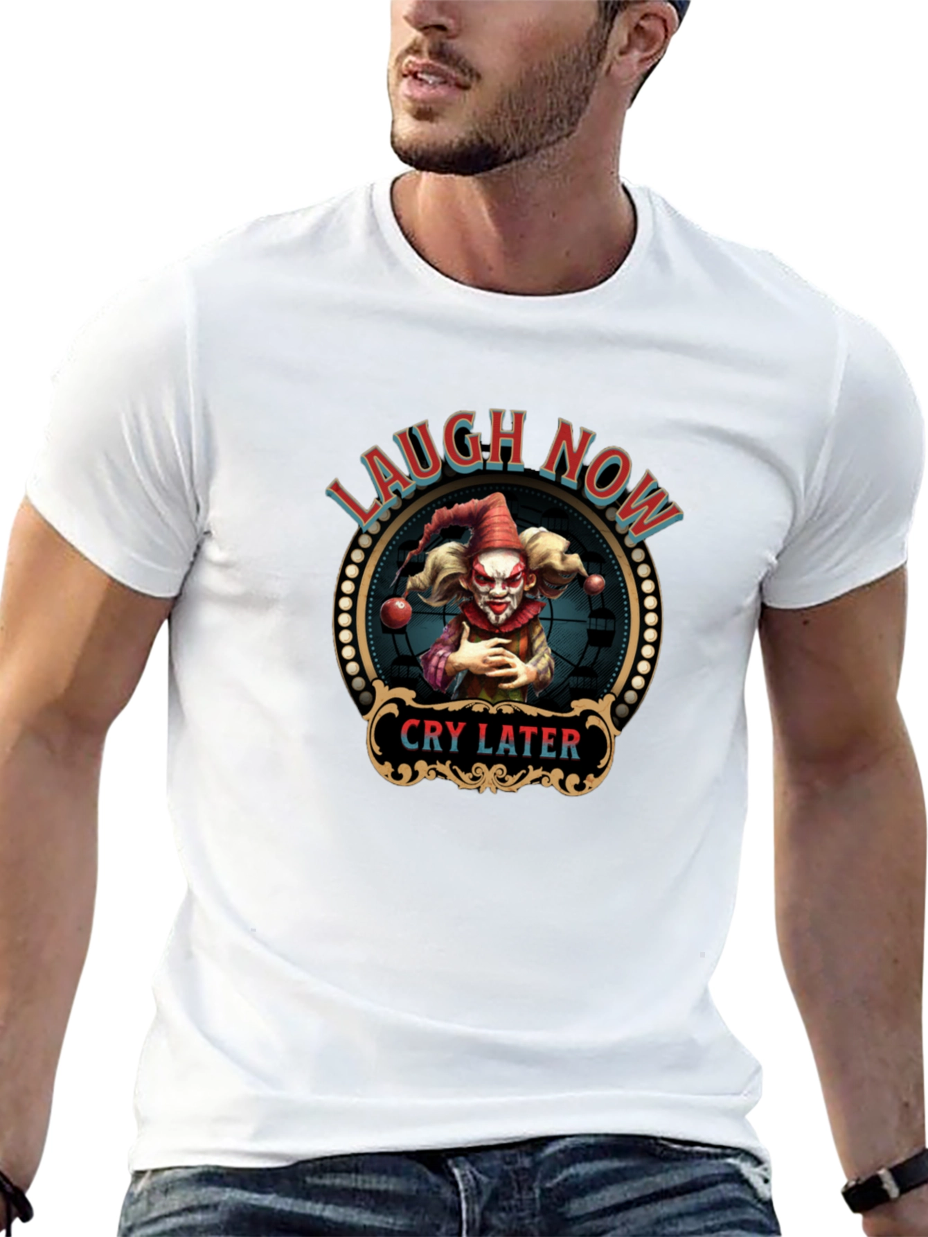 Laugh Now Cry Later Graphic Tee