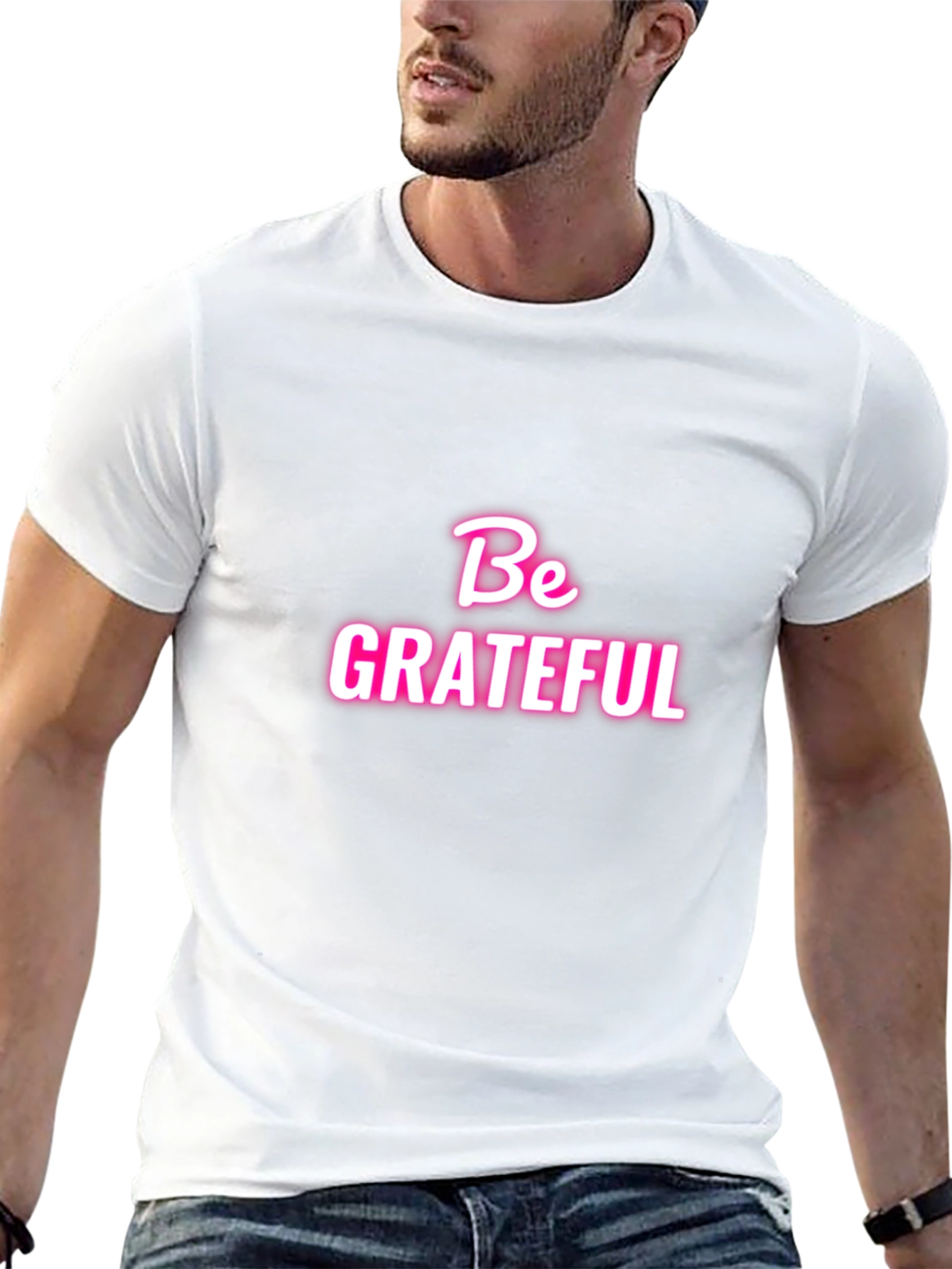 Be Grateful Graphic T-Shirt - Trendy Casual Wear