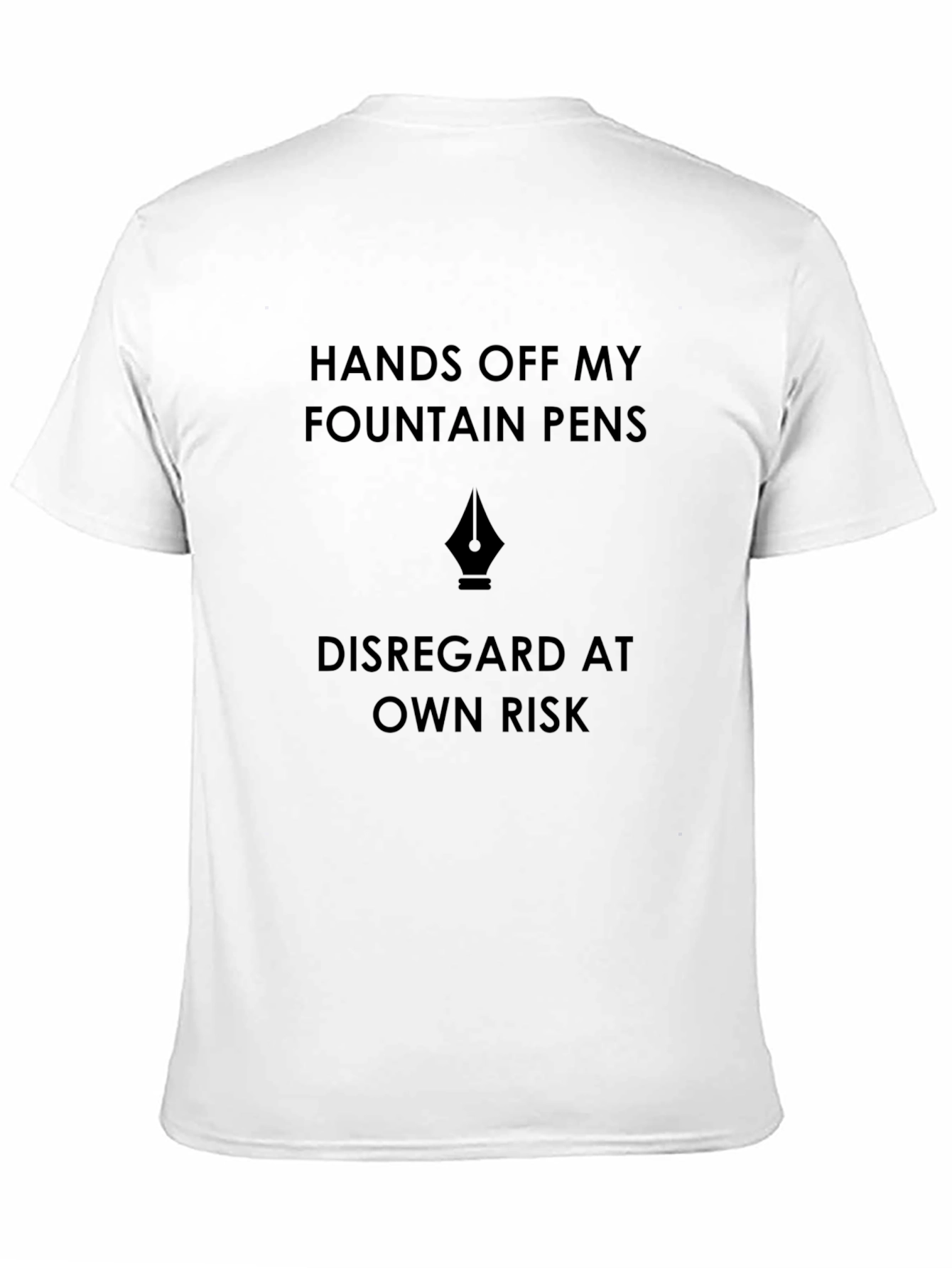 Fountain Pen Lovers Black Graphic Tee
