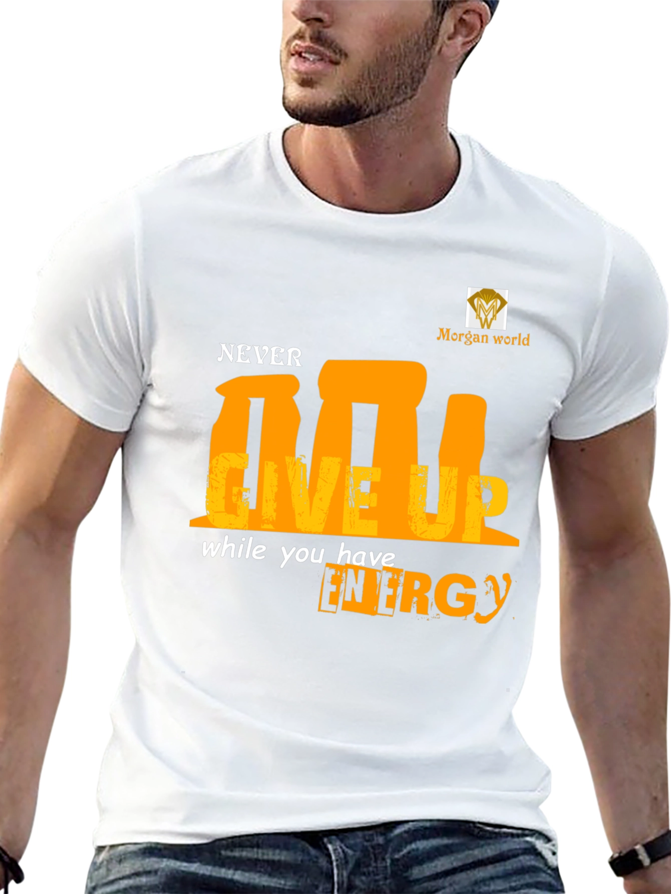 Never Give Up Graphic T-Shirt