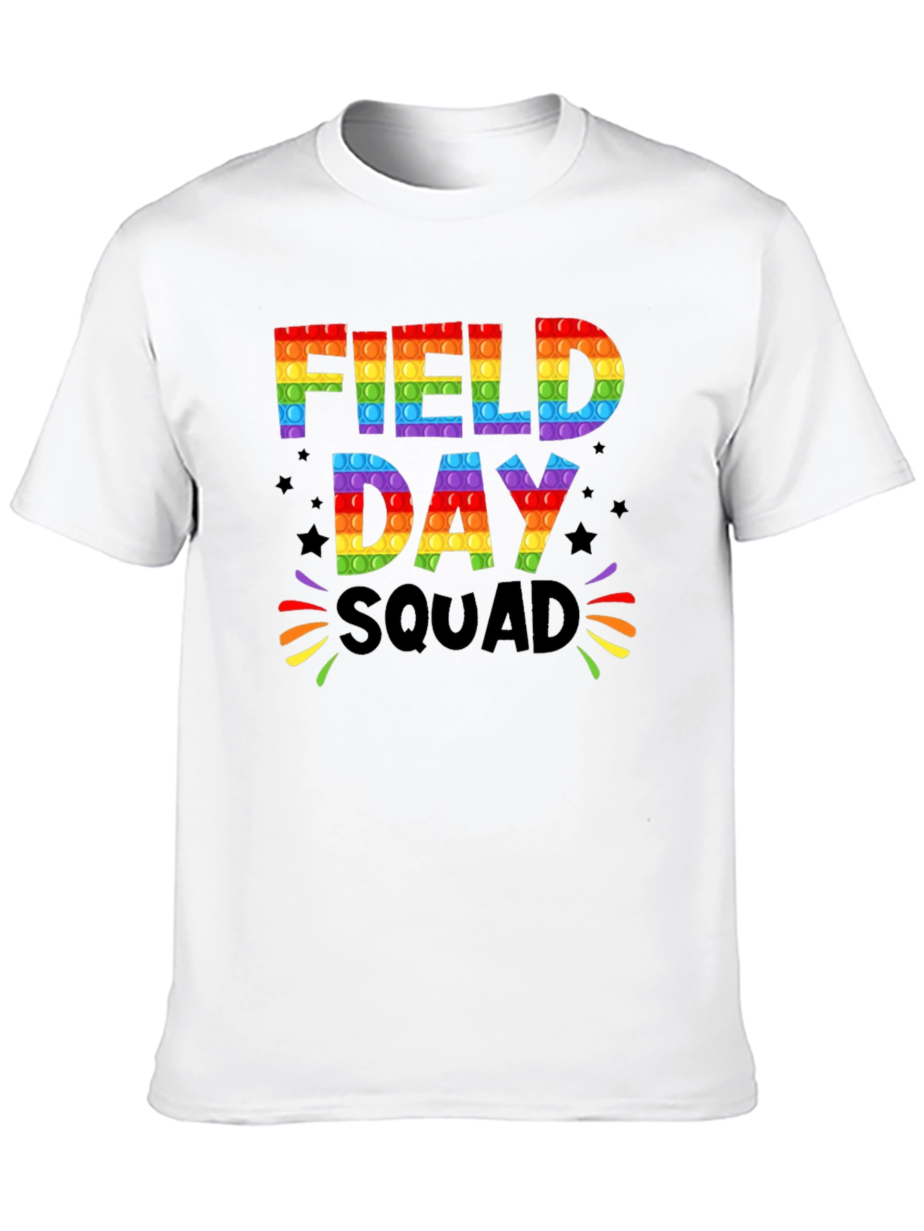 Field Day Squad Rainbow Pop T-Shirt