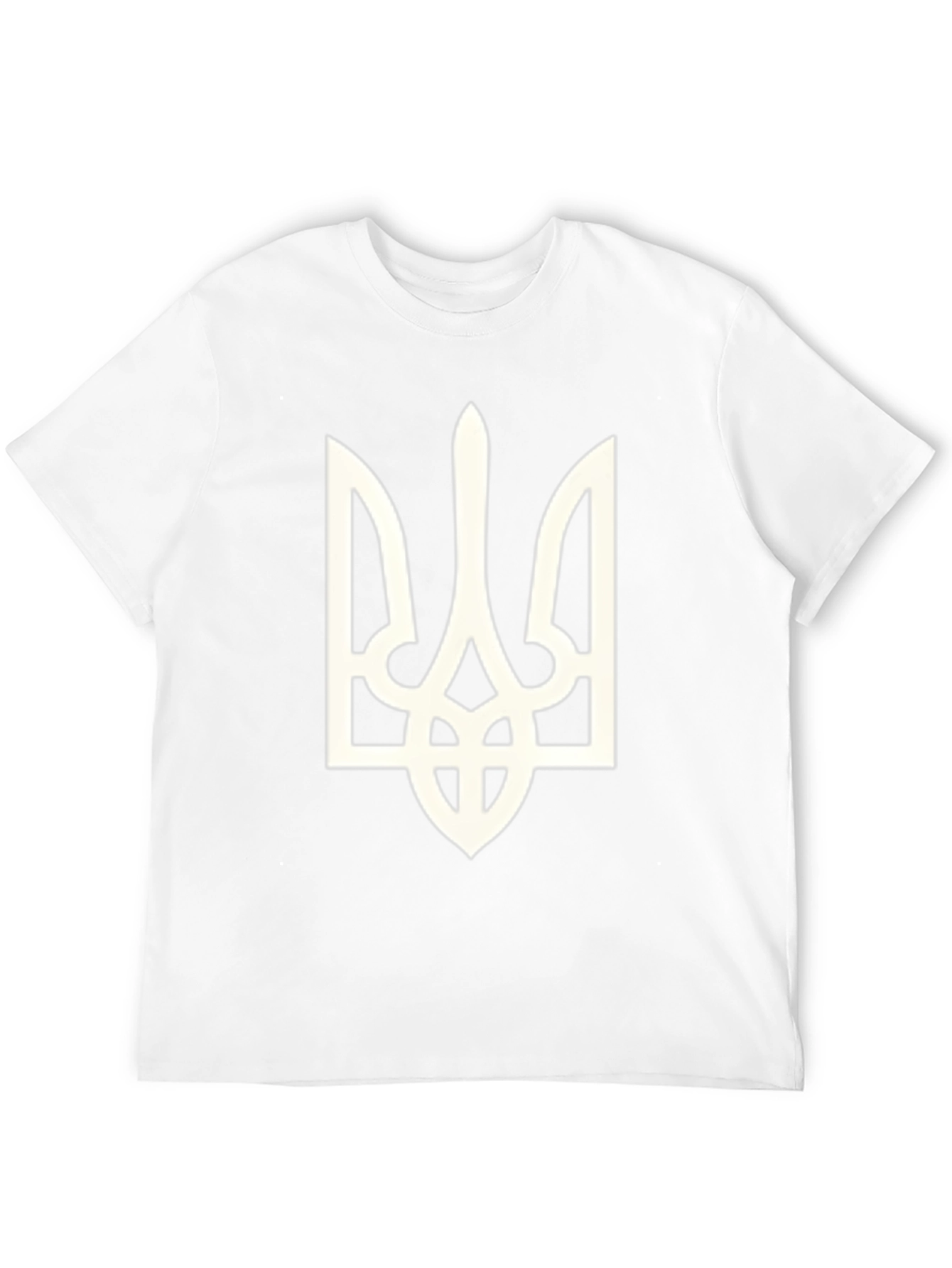 Ukraine Trident Graphic Tee - Stylish Black T-Shirt