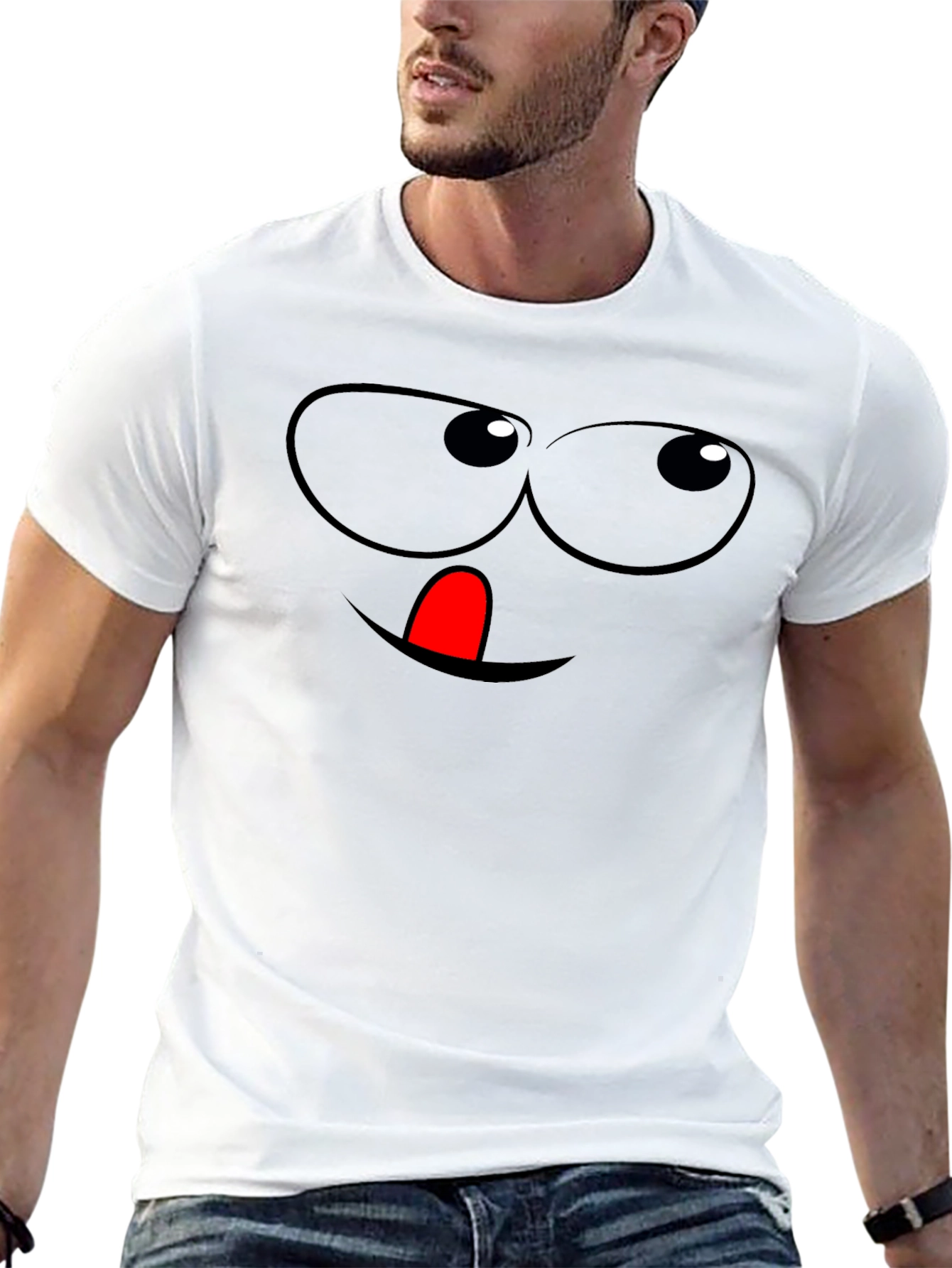 Funny Face Black T-Shirt