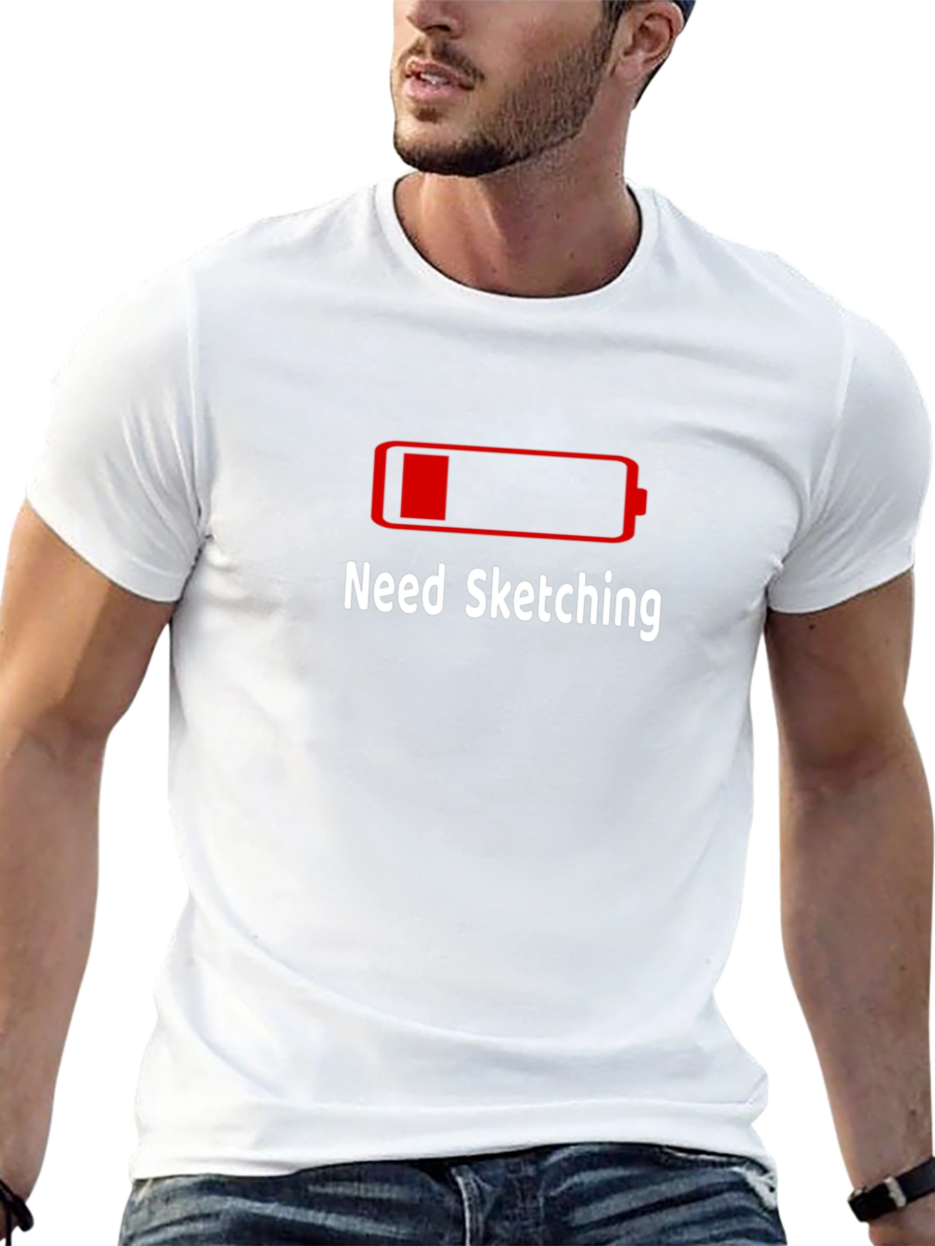 Need Sketching T-Shirt - Creative Artist Apparel