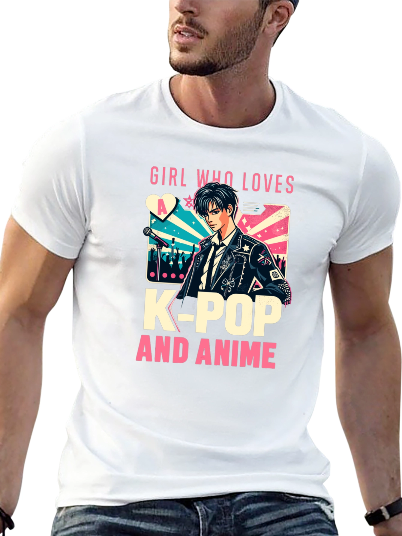 K-Pop & Anime Fan T-Shirt - Unique Graphic Tee