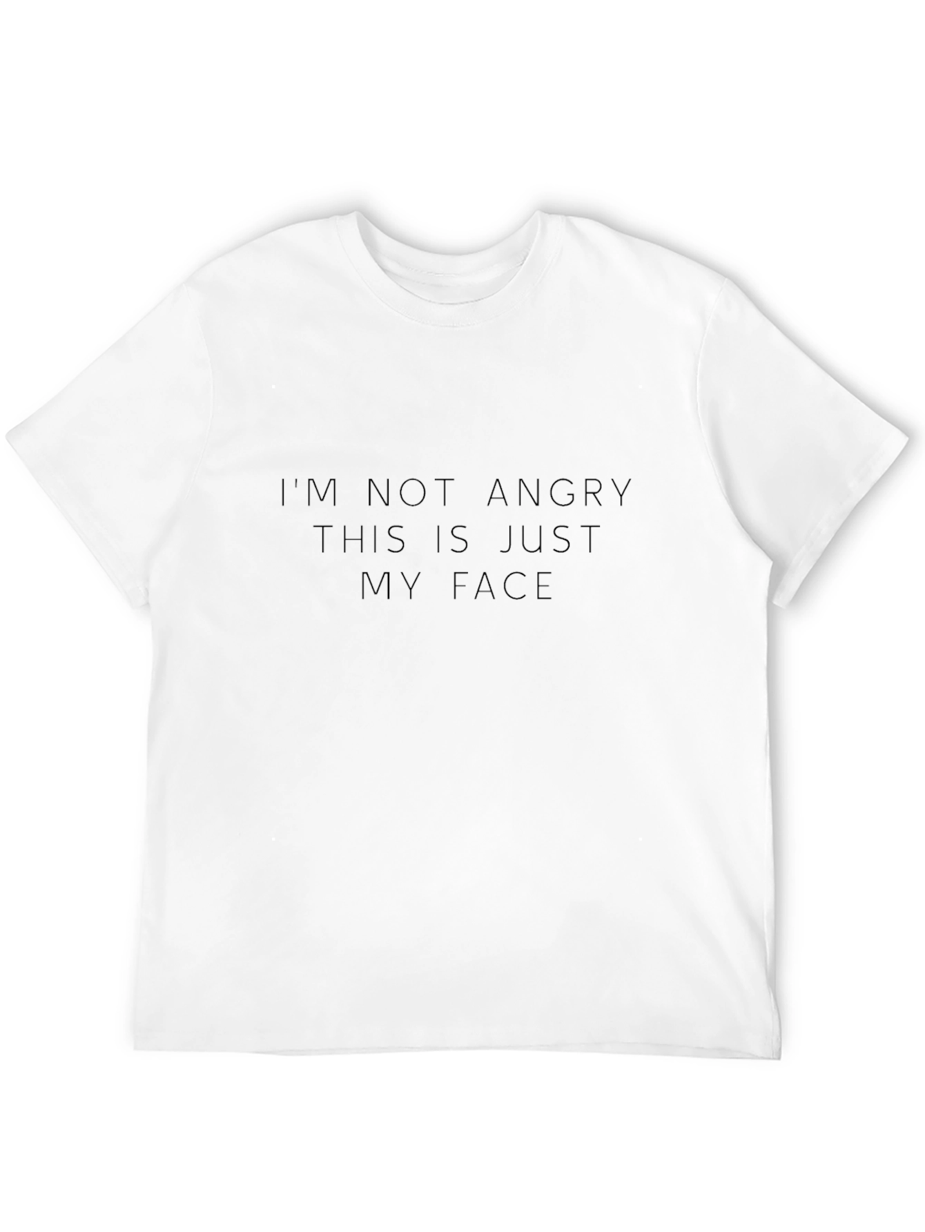 Funny Im Not Angry Graphic T-Shirt