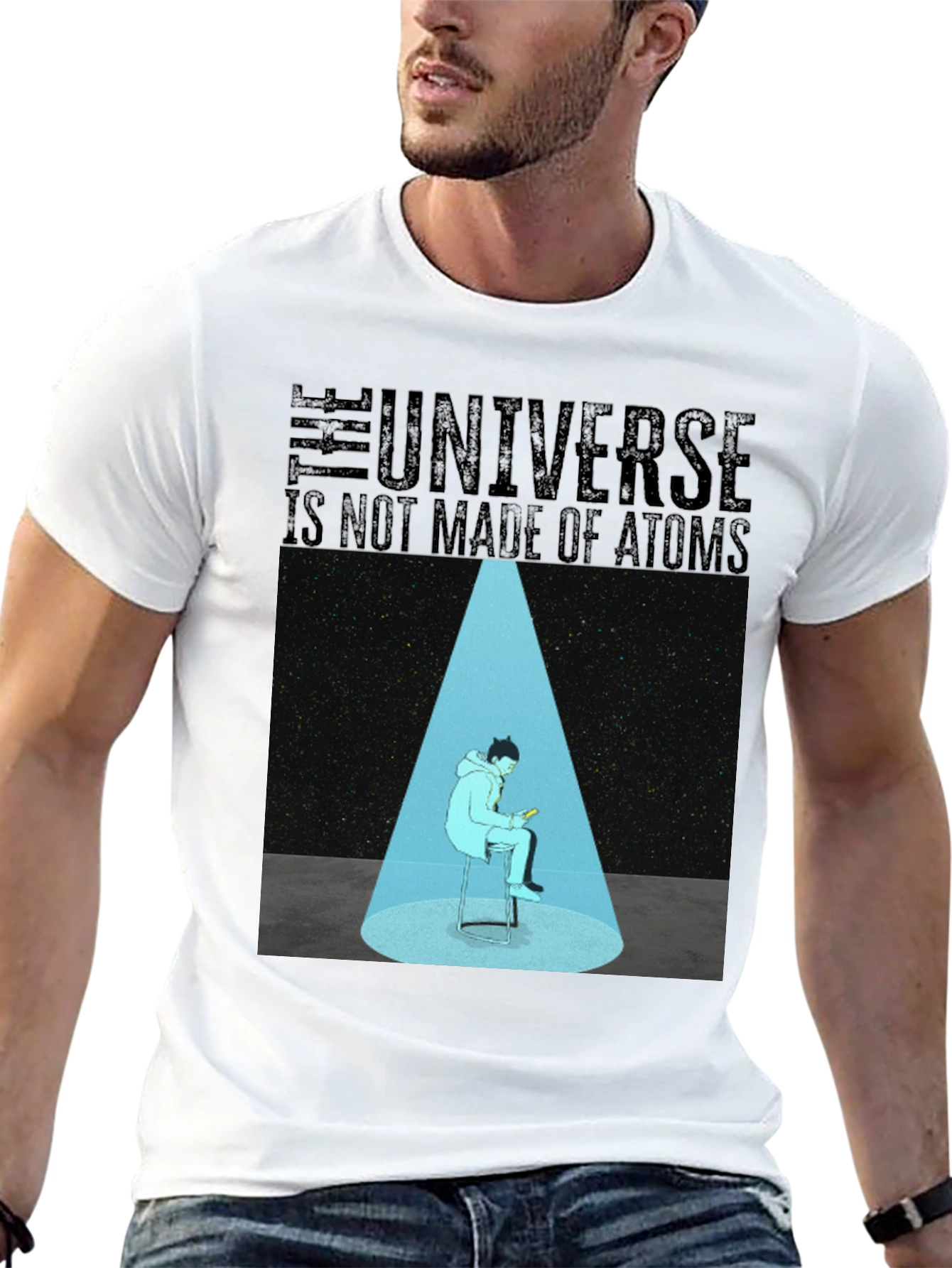 The Universe Tee: Atomic Insight Graphic T-Shirt