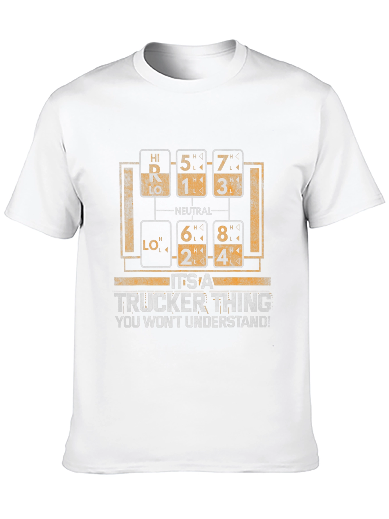 Trucker Thing T-Shirt: Gear Shift Design