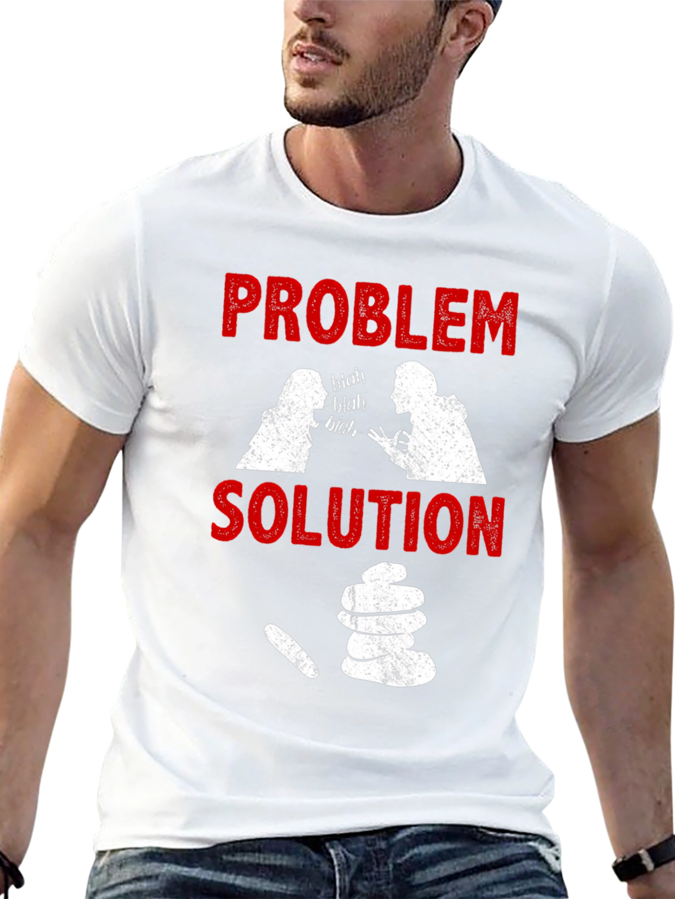 Problem Solution Funny T-Shirt