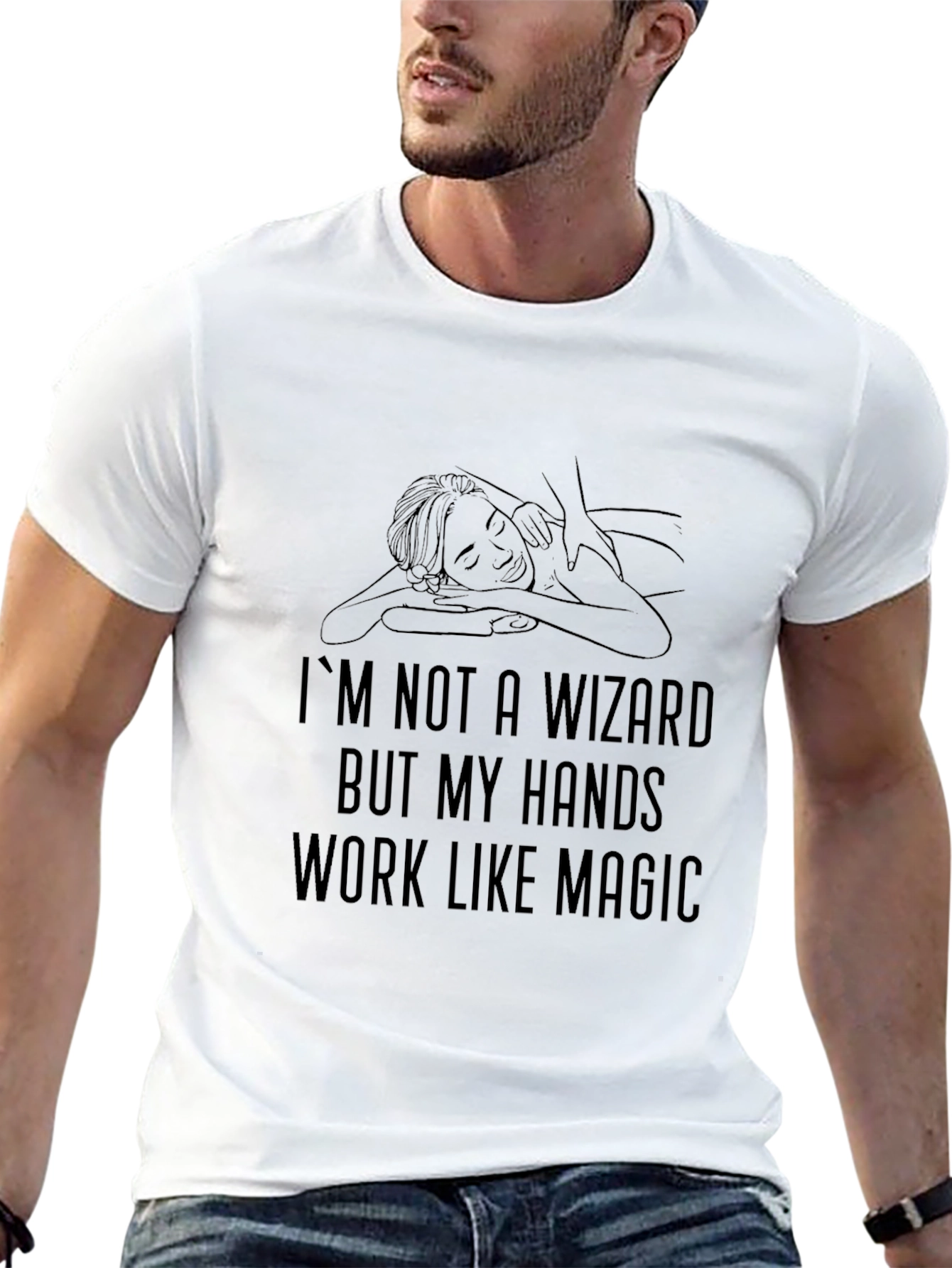 Wizard Hands Massage Therapist T-Shirt