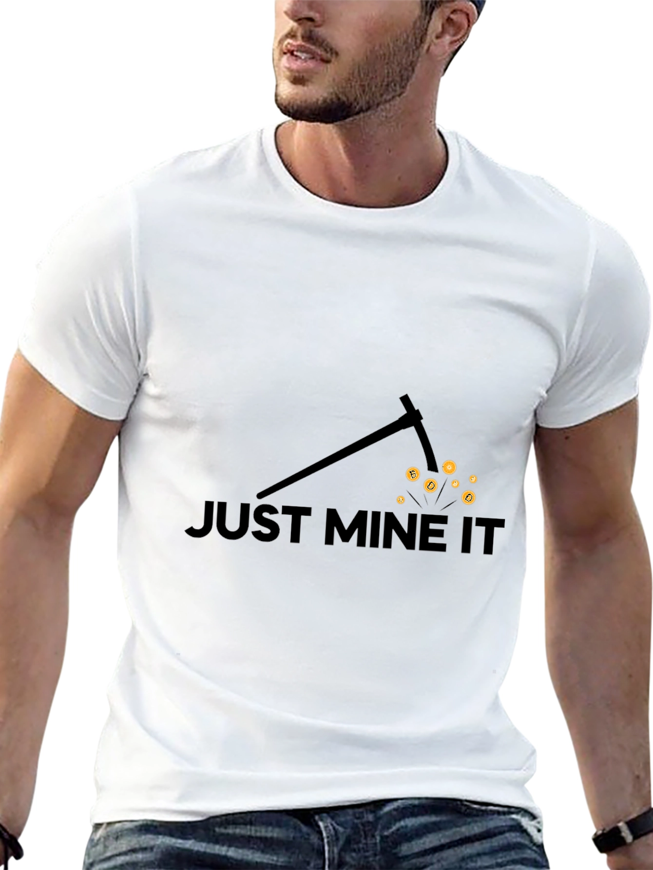 Just Mine It - Bitcoin Miner T-Shirt