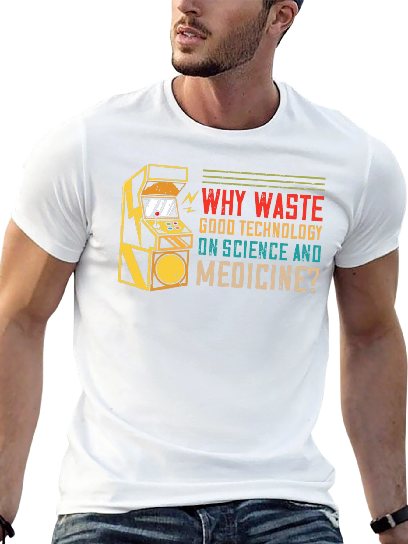 Why Waste Technology? Mens Graphic Tee