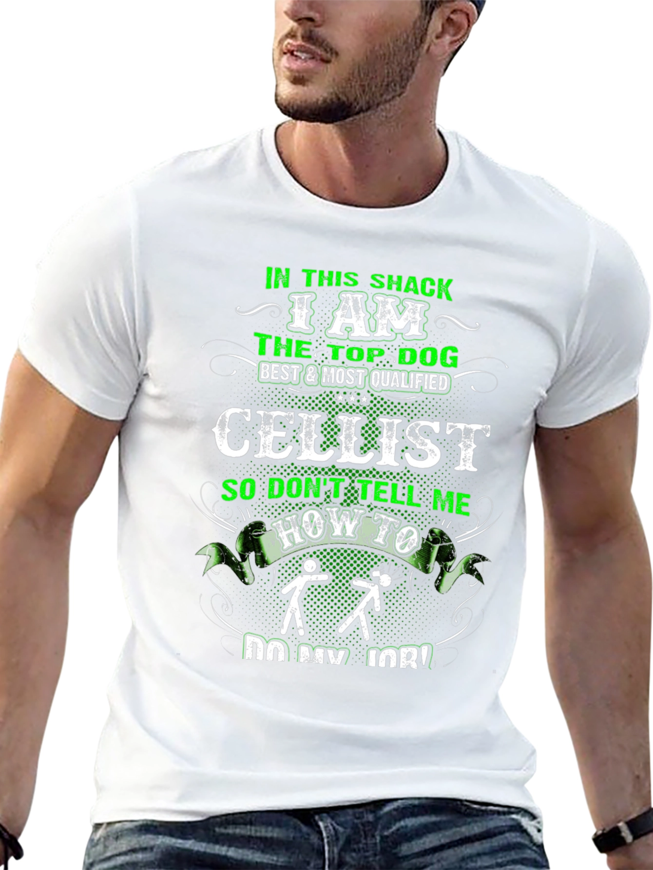 In This Shack I Am Cellist T-Shirt