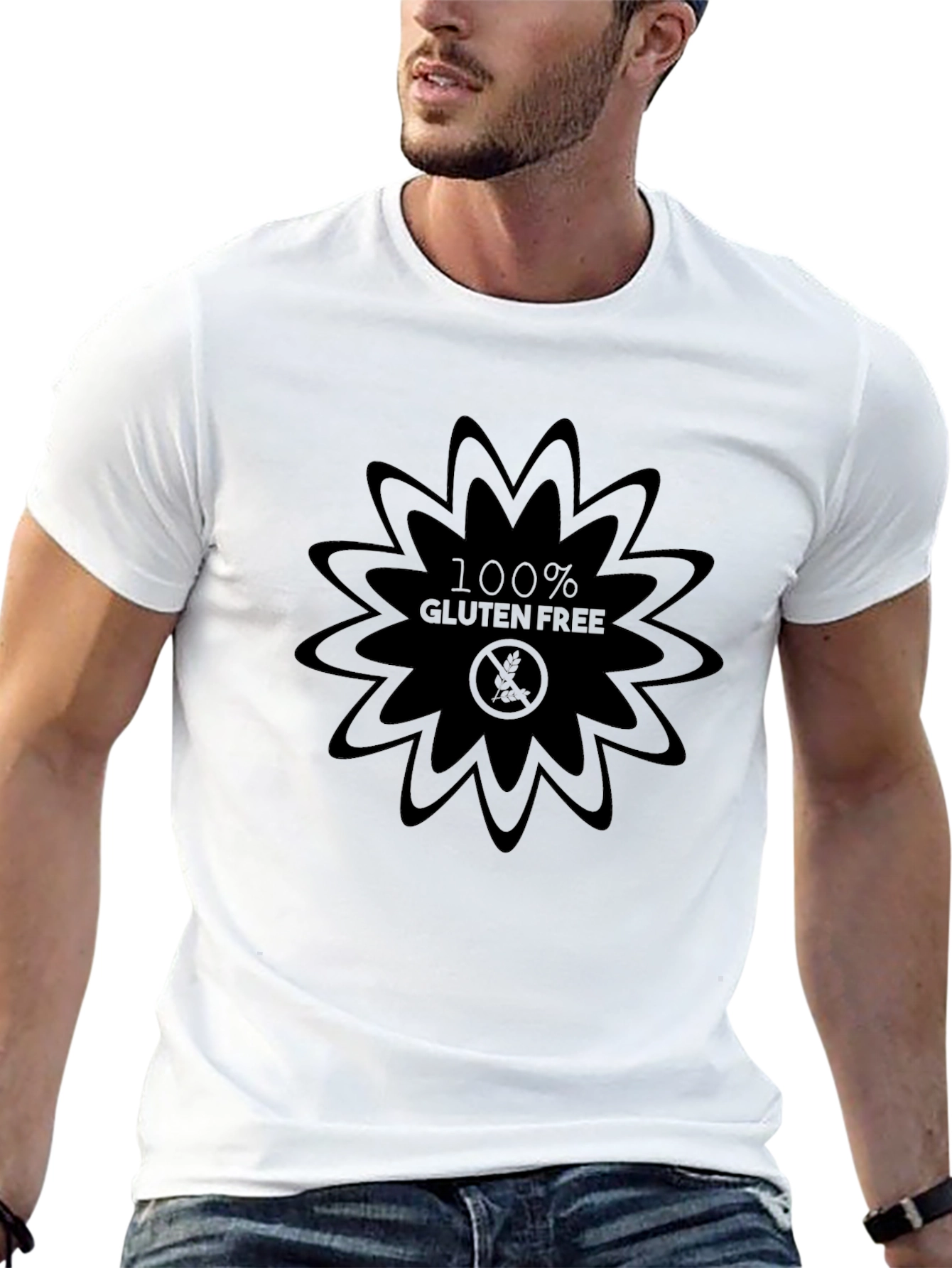 Gluten Free Black T-Shirt