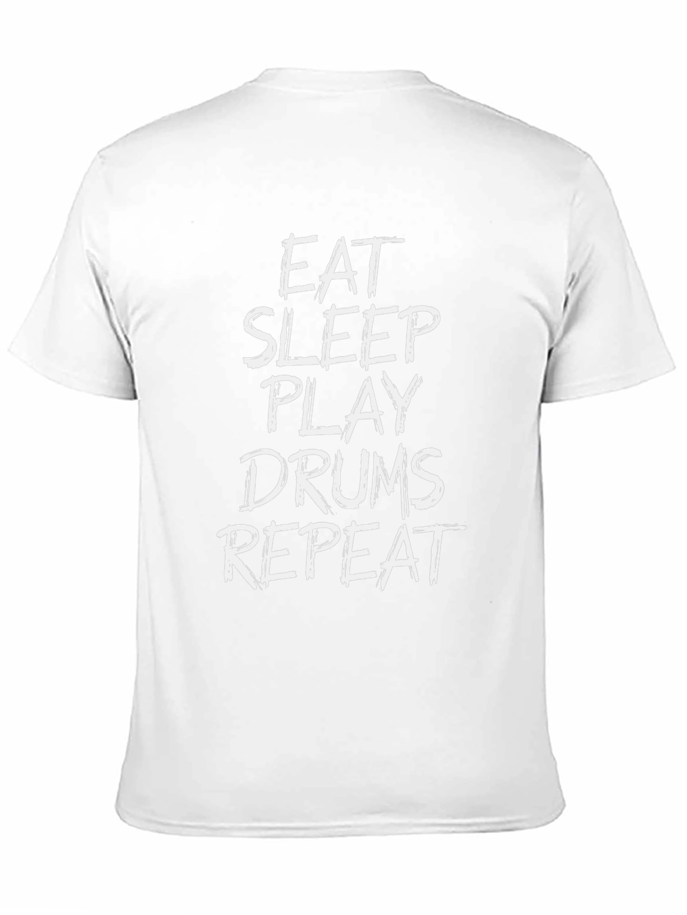 Eat Sleep Play Drums Repeat Graphic T-Shirt