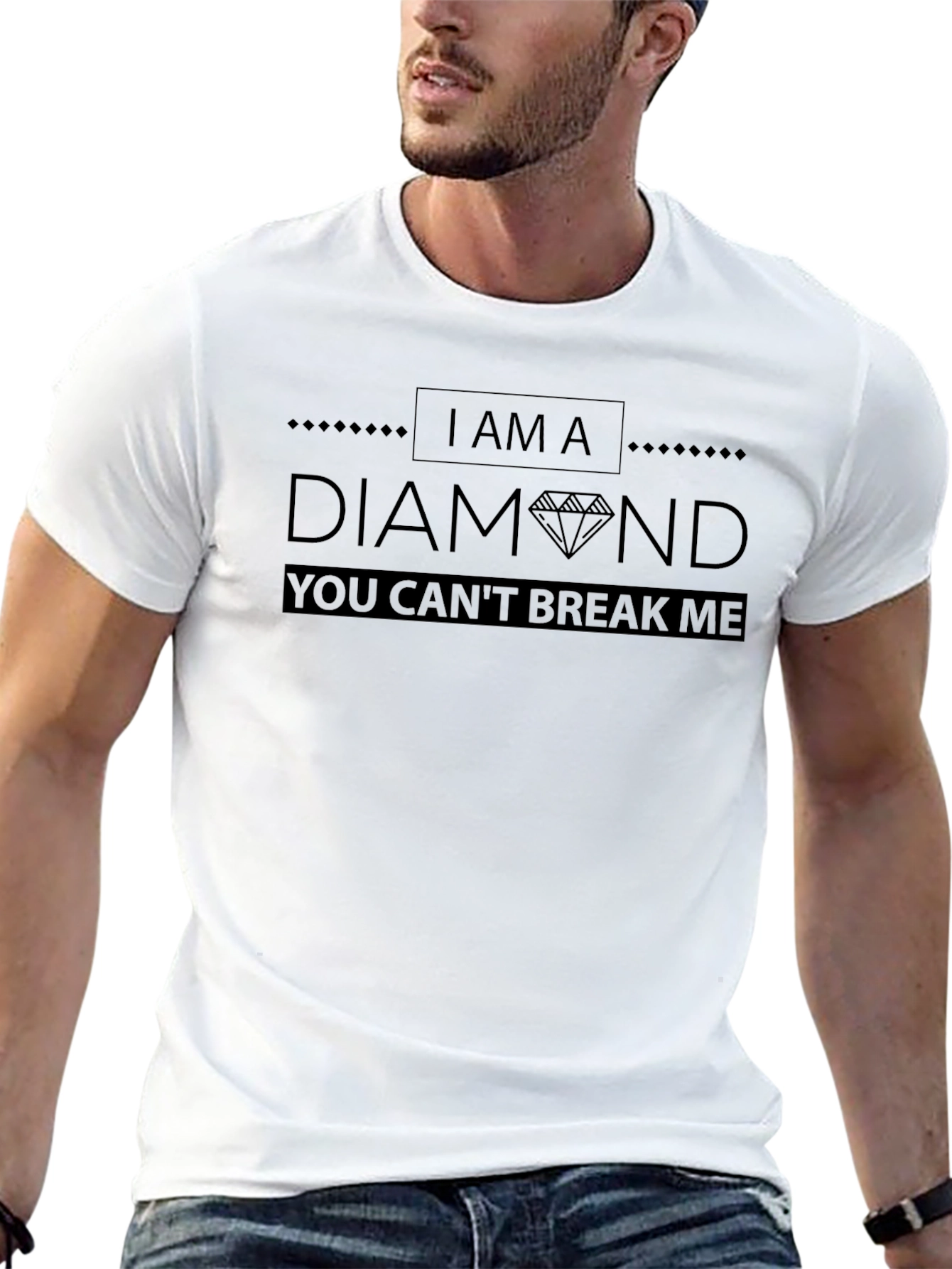 I Am a Diamond T-Shirt - Unbreakable Graphic Tee