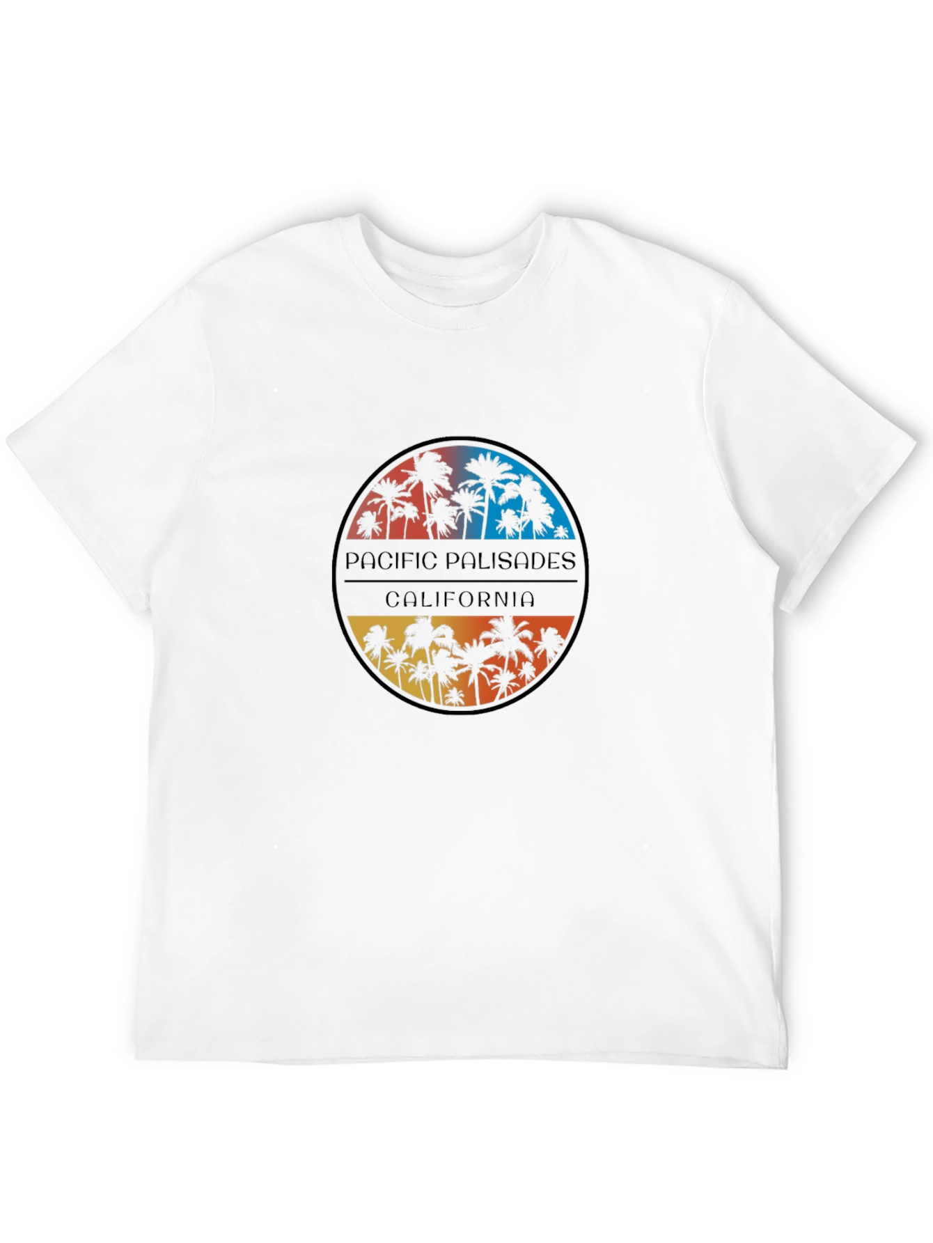Pacific Palisades California Palm Tree T-Shirt