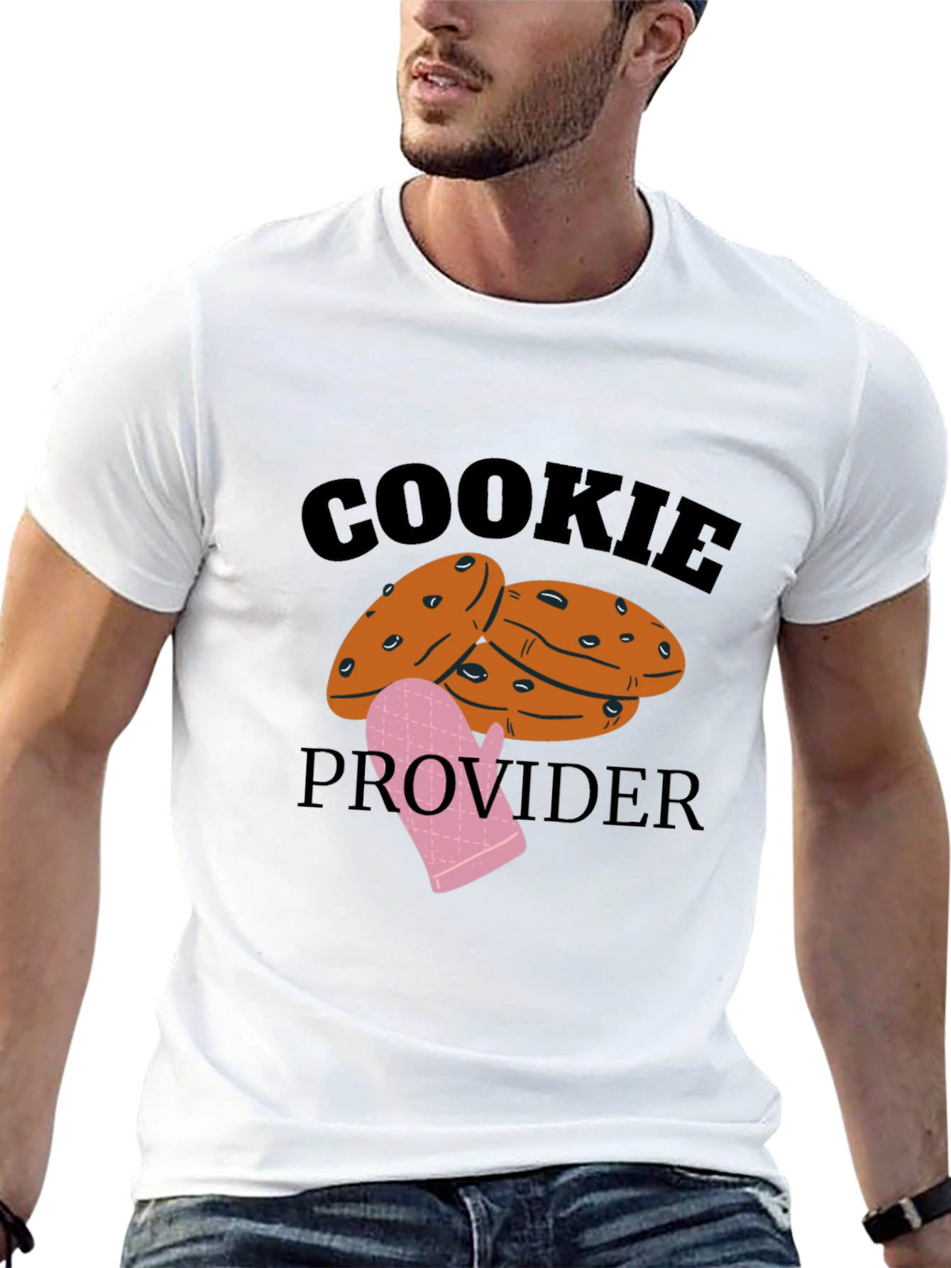Cookie Provider Graphic T-Shirt - Funny Baking Tee
