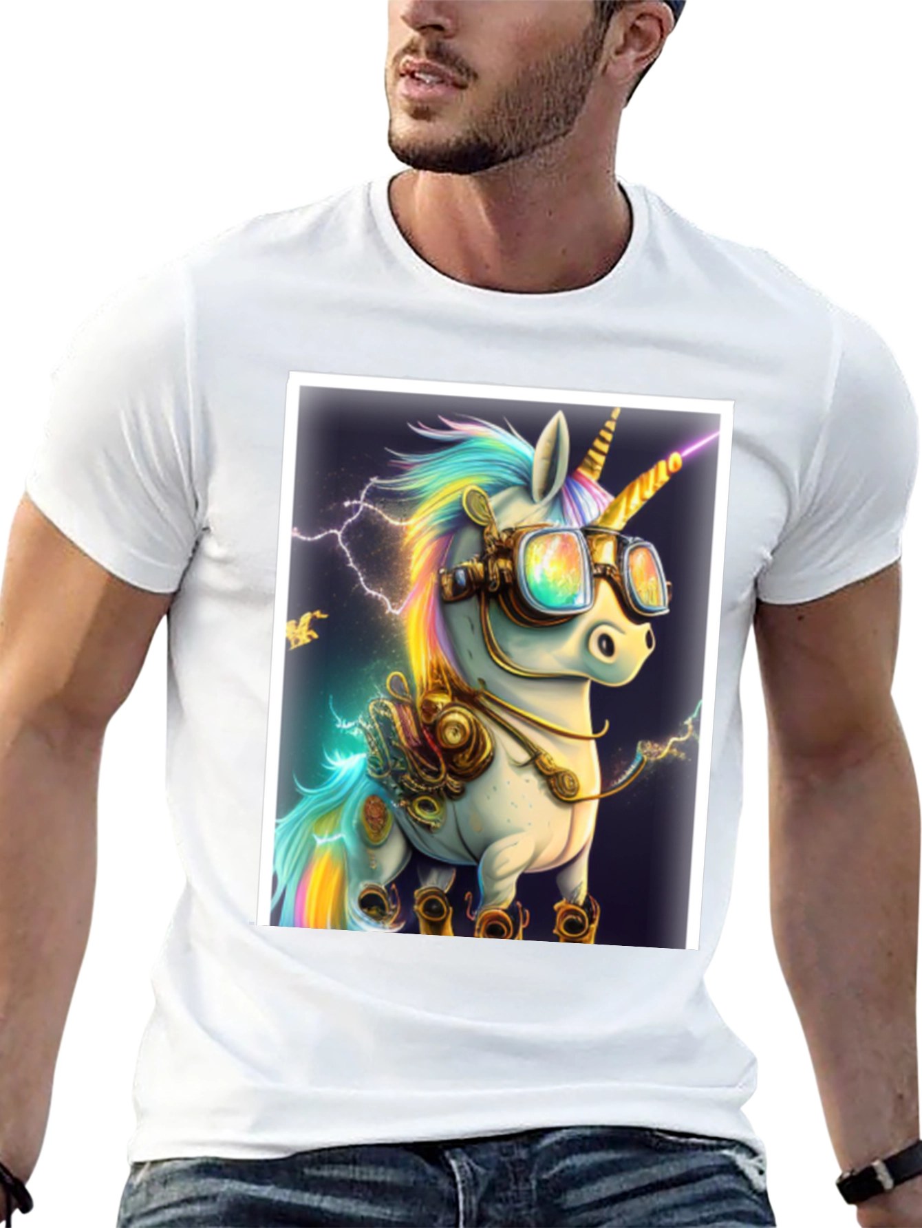 Steampunk Unicorn Graphic Tee