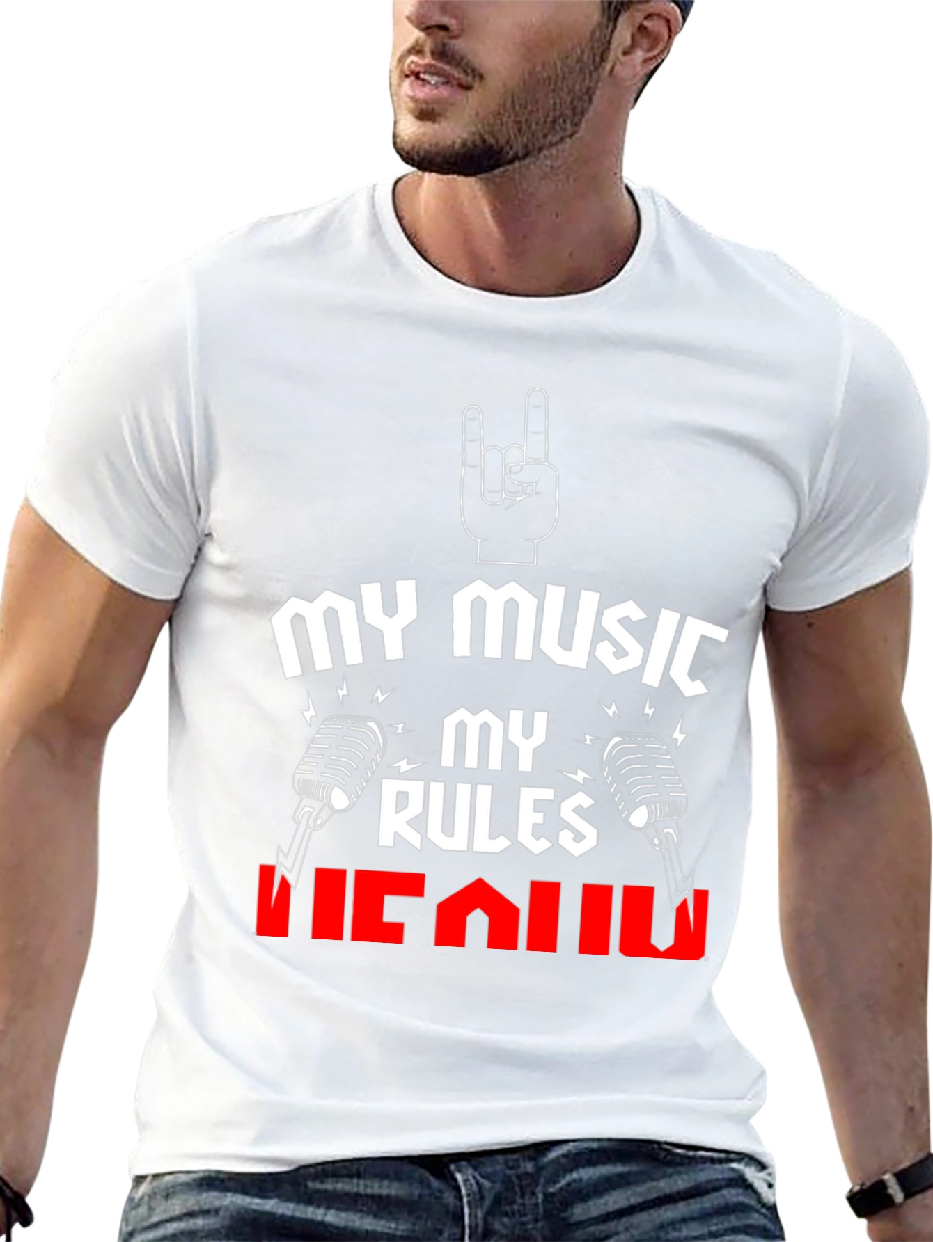 My Music My Rules Graphic Tee