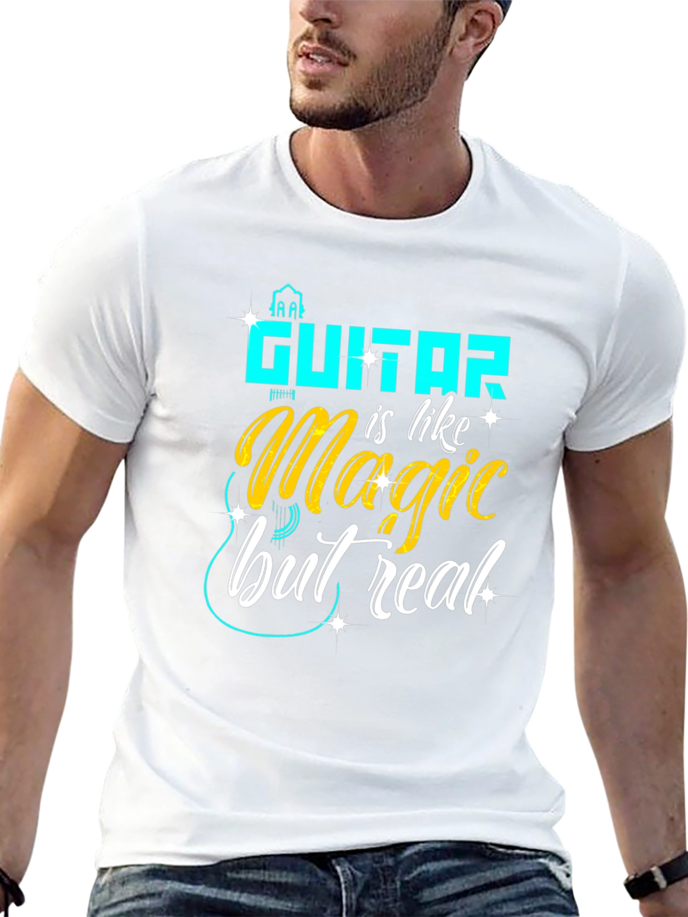 Guitar is Like Magic But Real T-Shirt