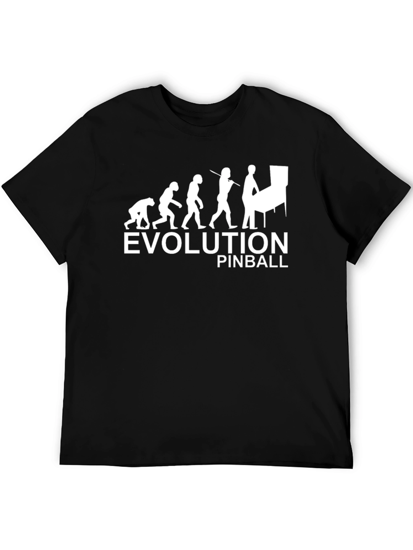 Evolution Pinball Black T-Shirt
