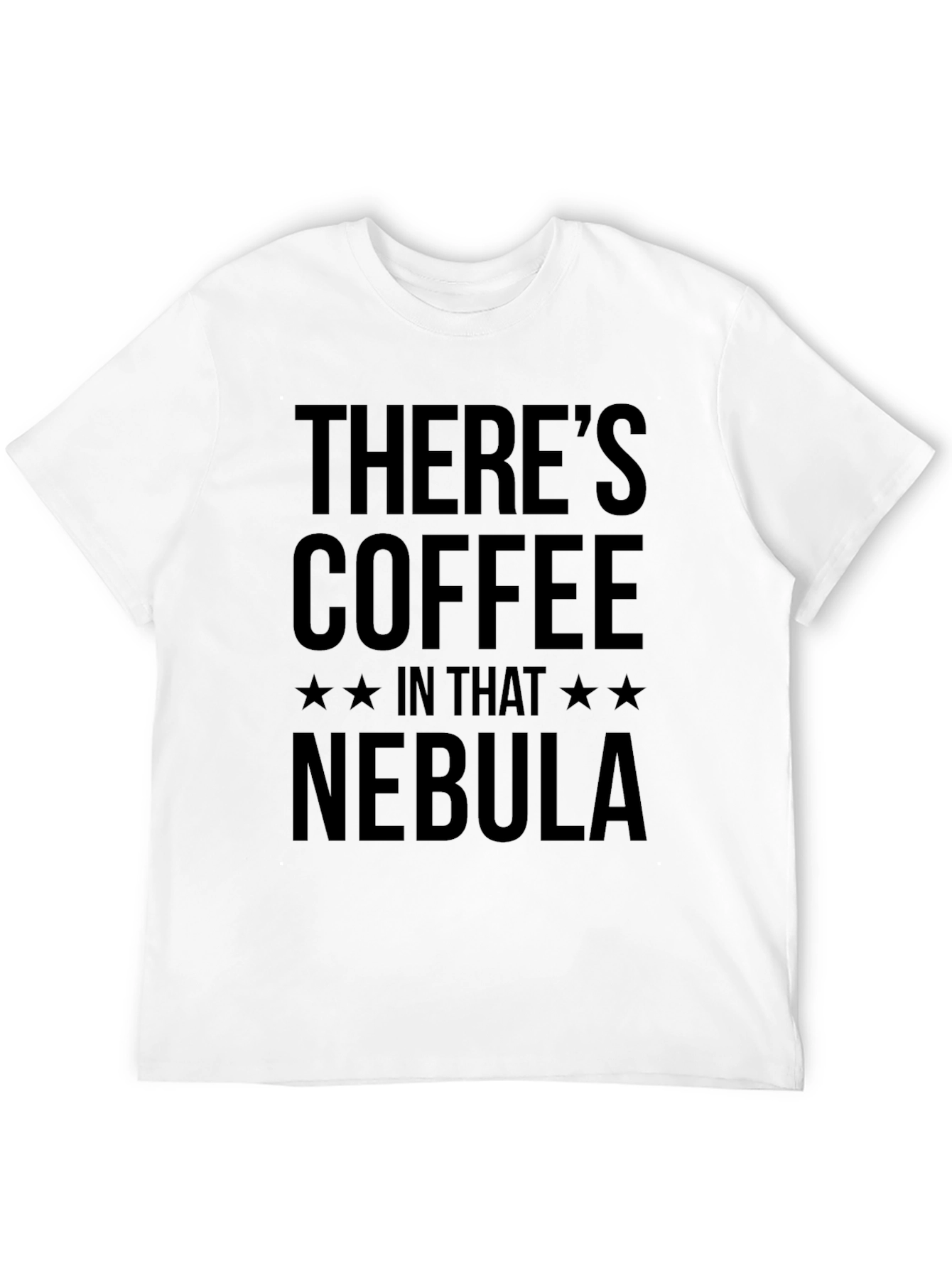 Coffee Nebula Black T-Shirt