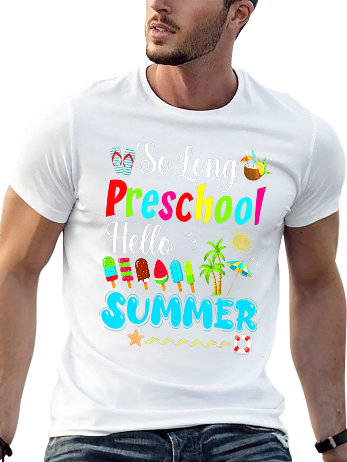 So Long Preschool Hello Summer T-Shirt