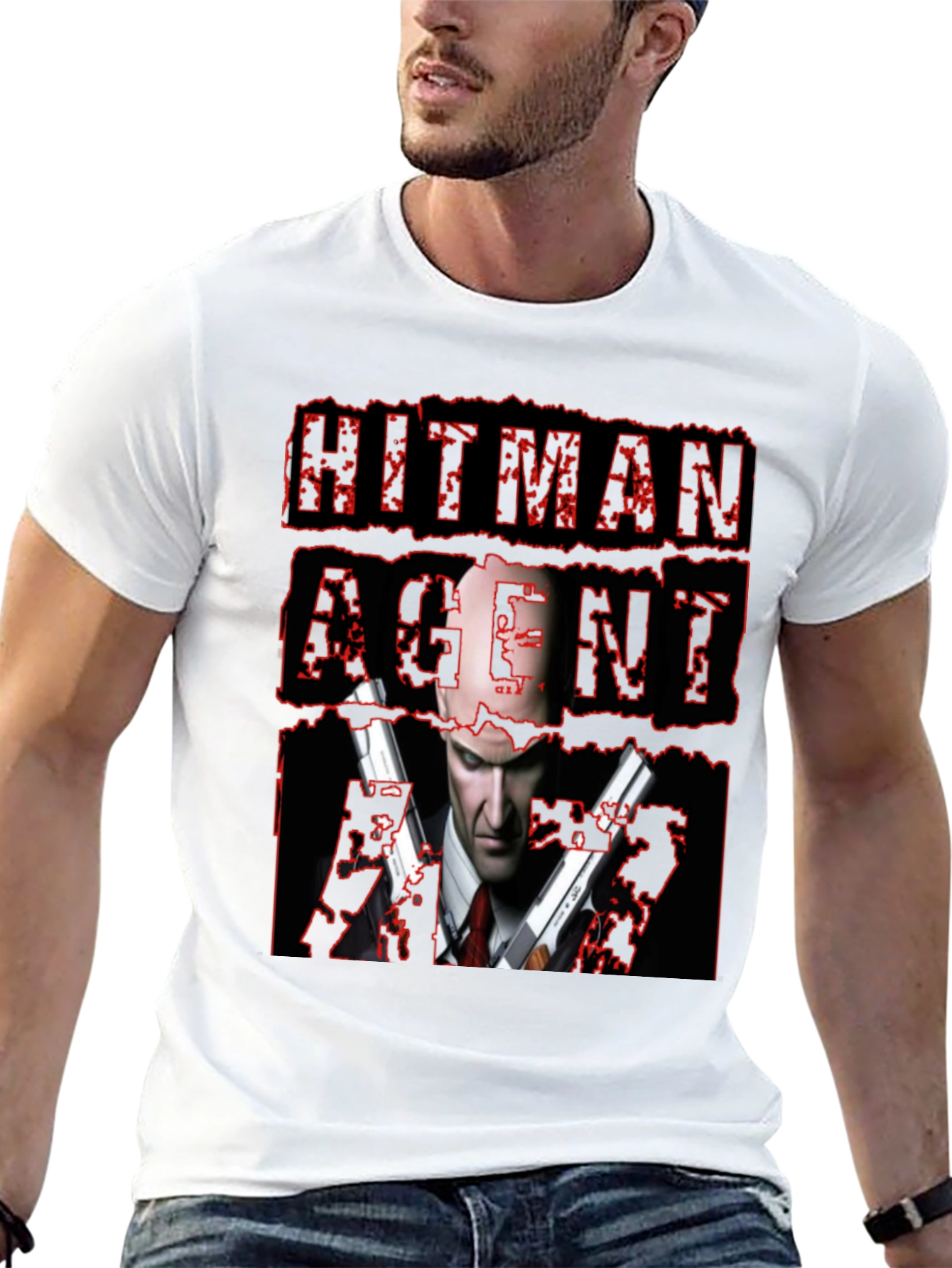 Hitman Agent 47 T-Shirt - Classic Game Apparel