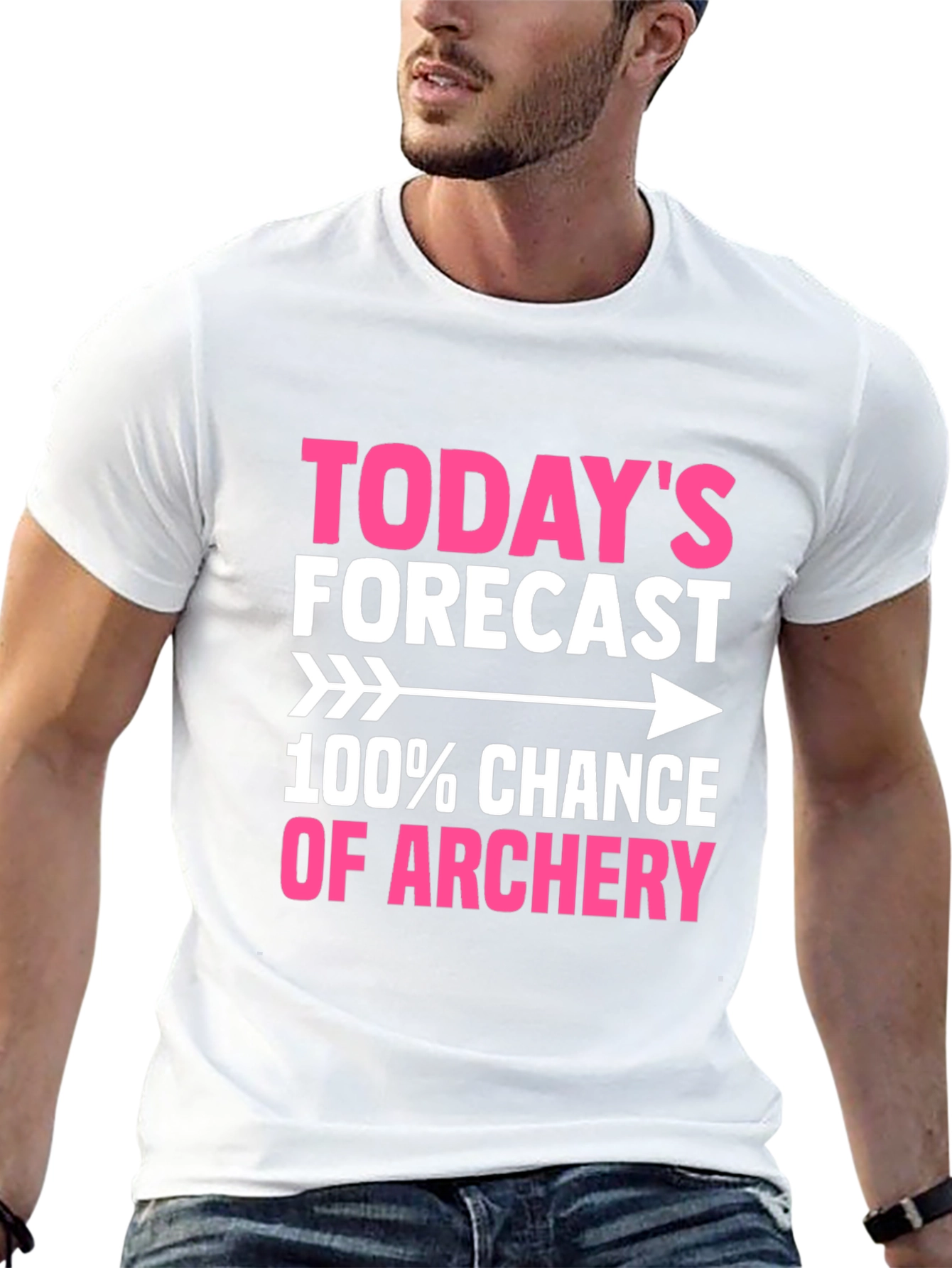 Archery Forecast T-Shirt: 100% Chance