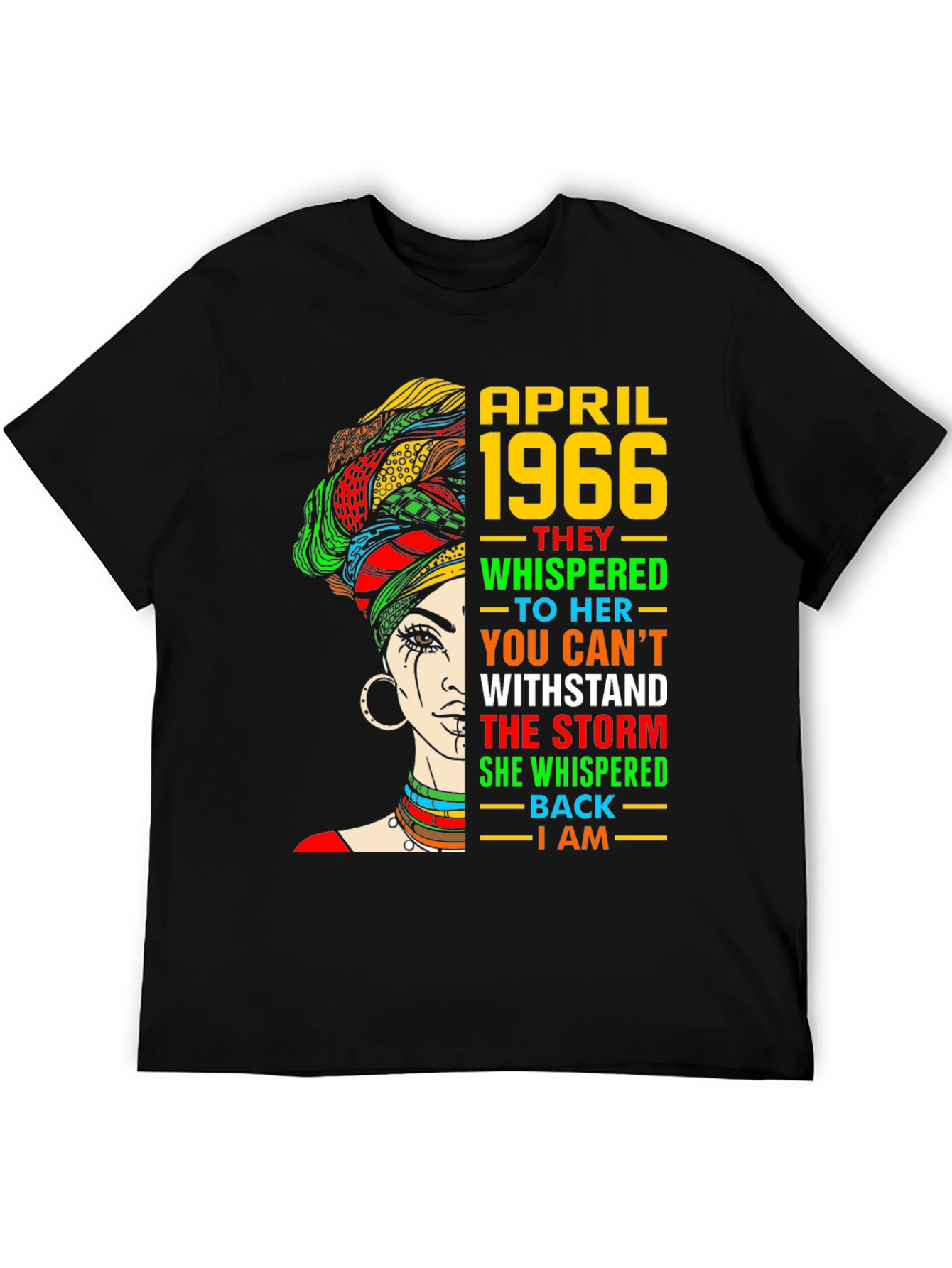 April 1966 T-Shirt: African Woman Empowerment