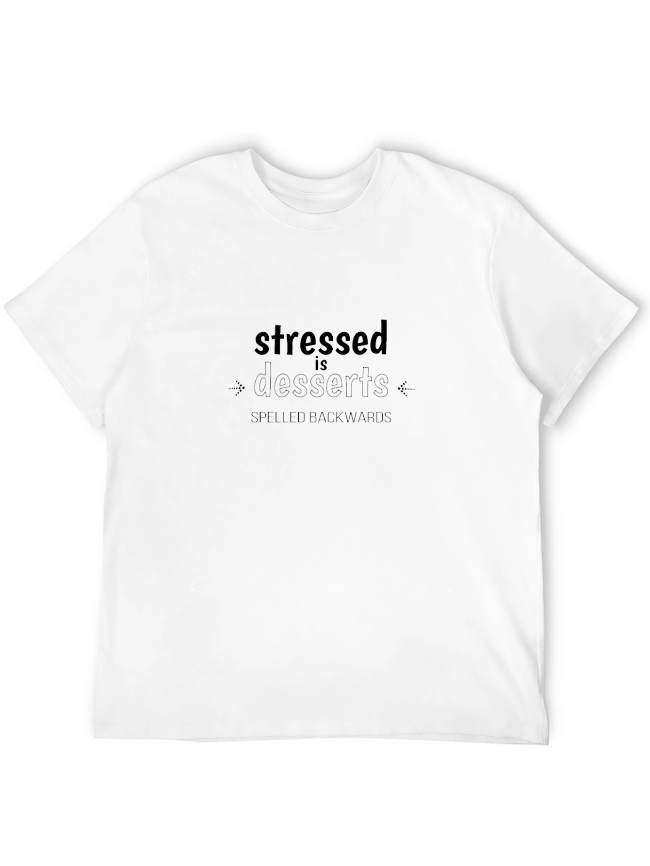 Stressed Spelled Backwards T-Shirt