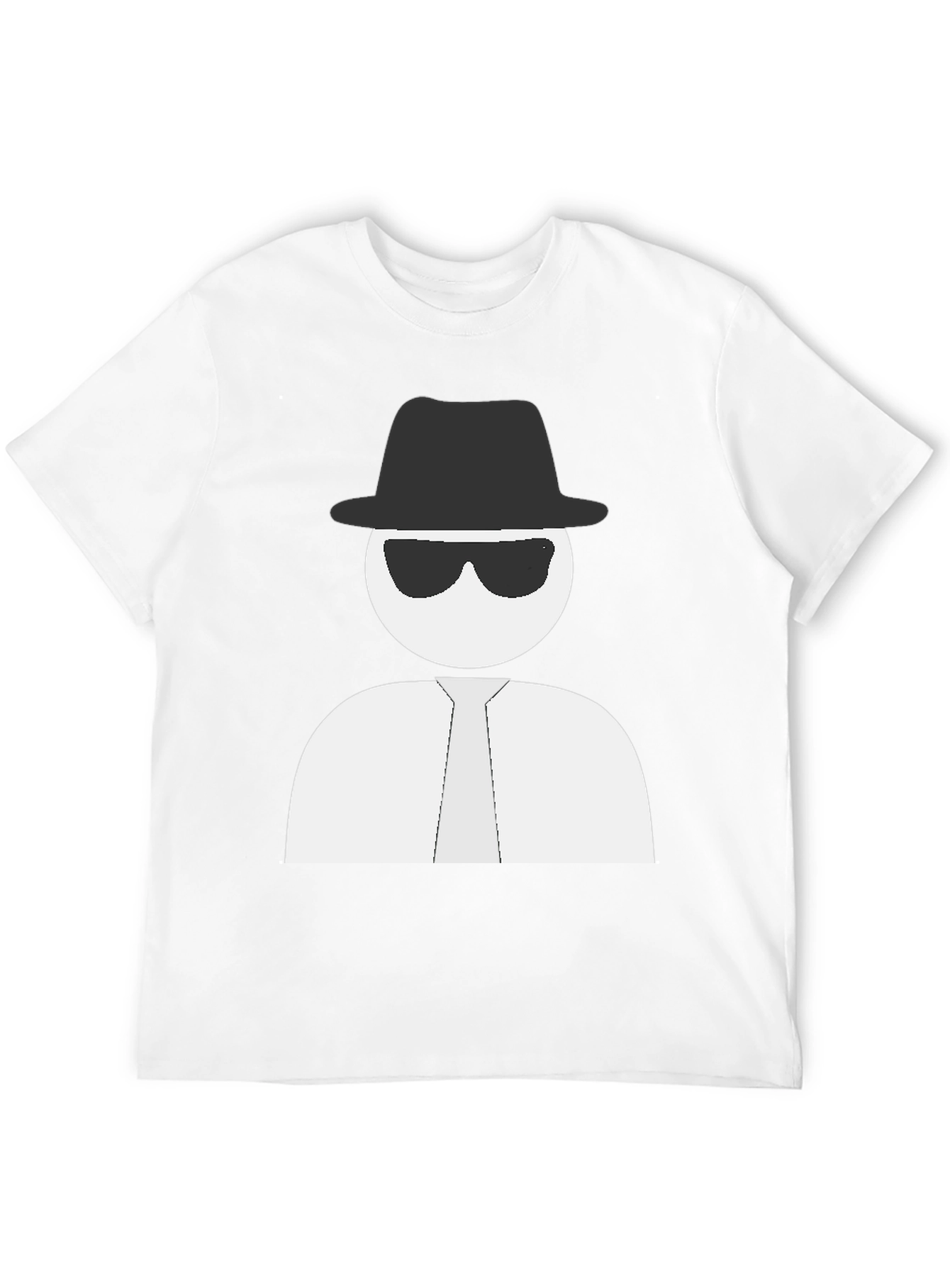 Mystery Man Graphic Tee - Cool & Quirky Design