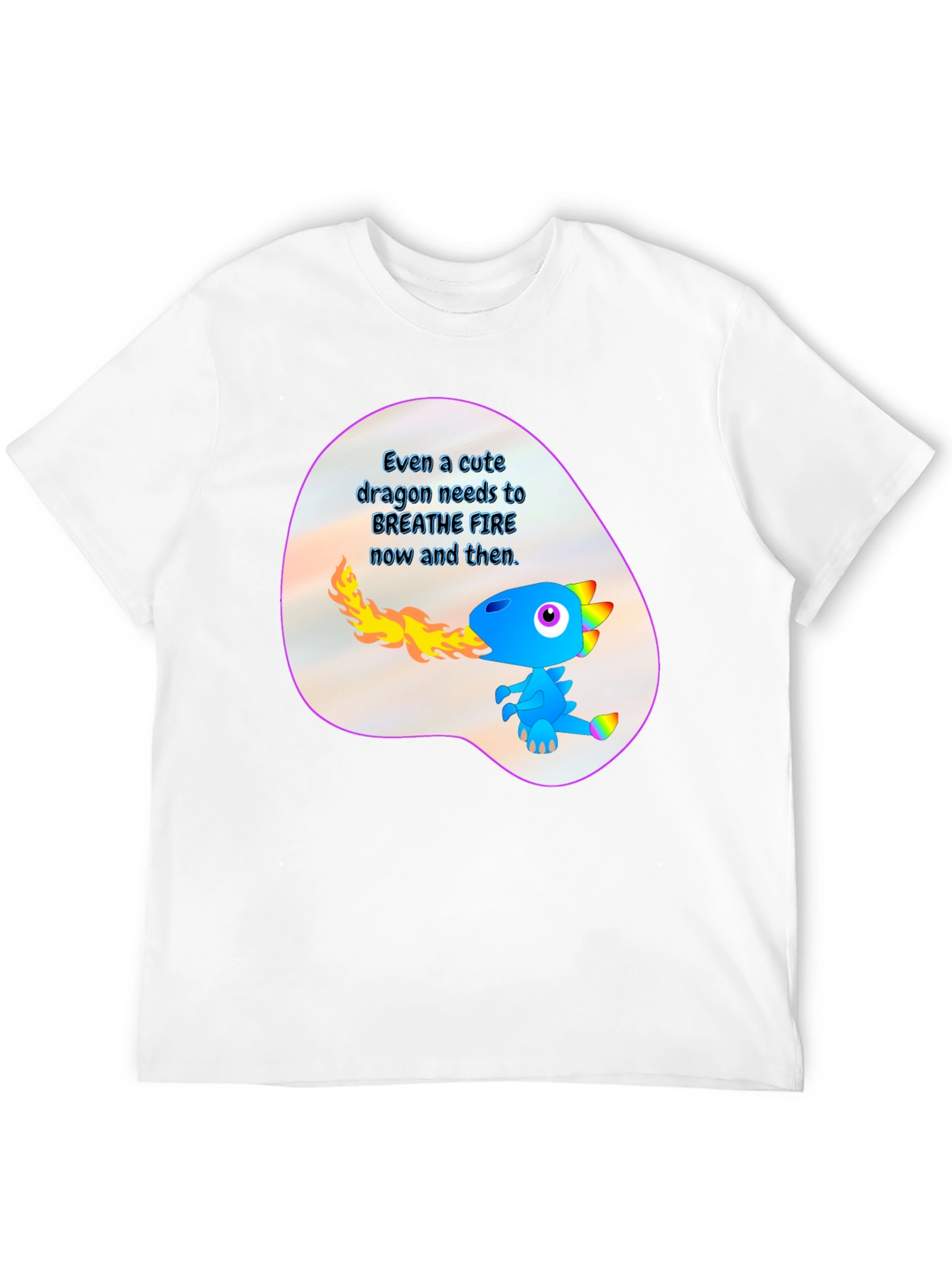 Cute Dragon Fire T-Shirt