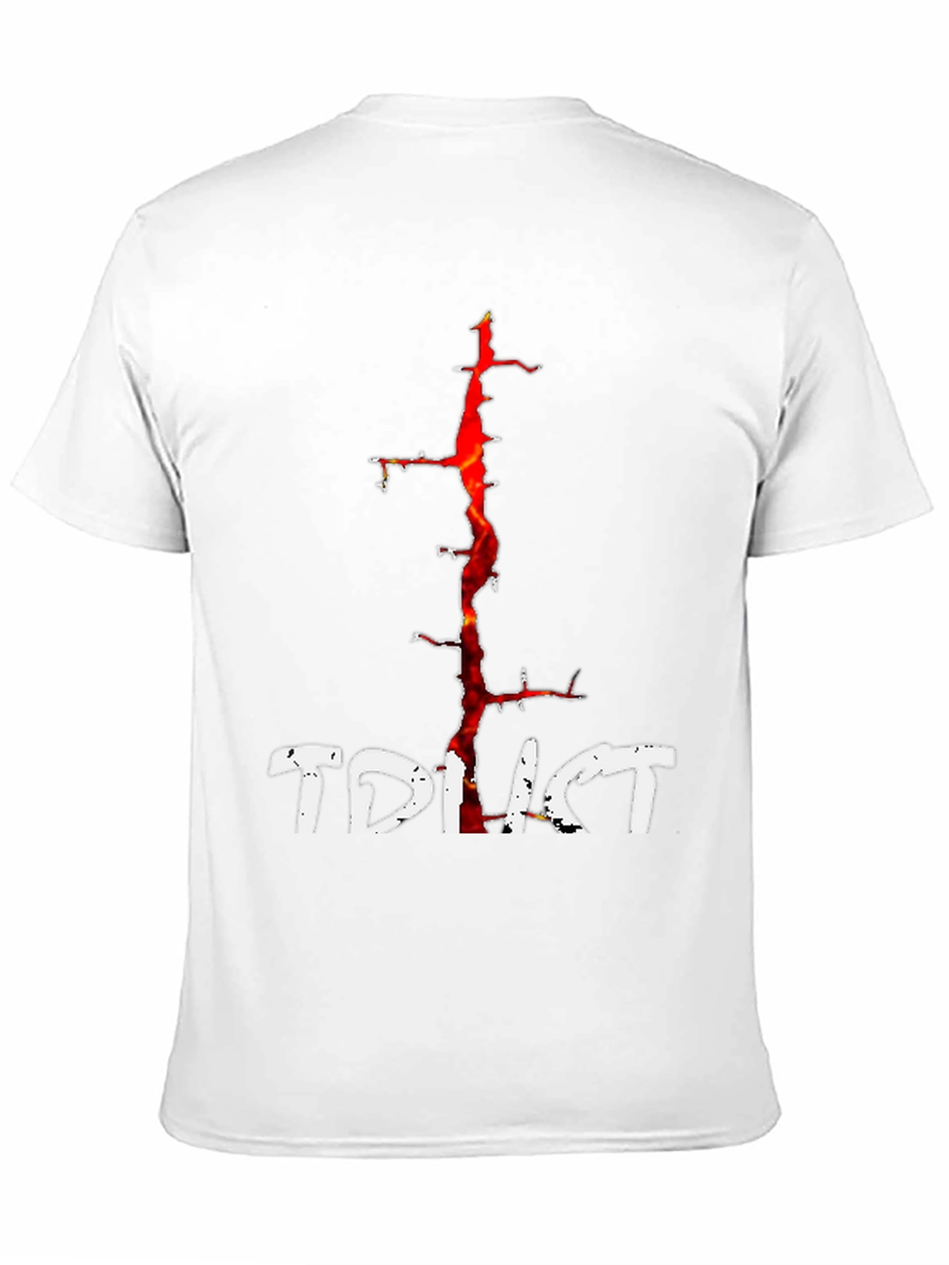 TDIST Graphic Tee - Black Cotton T-Shirt