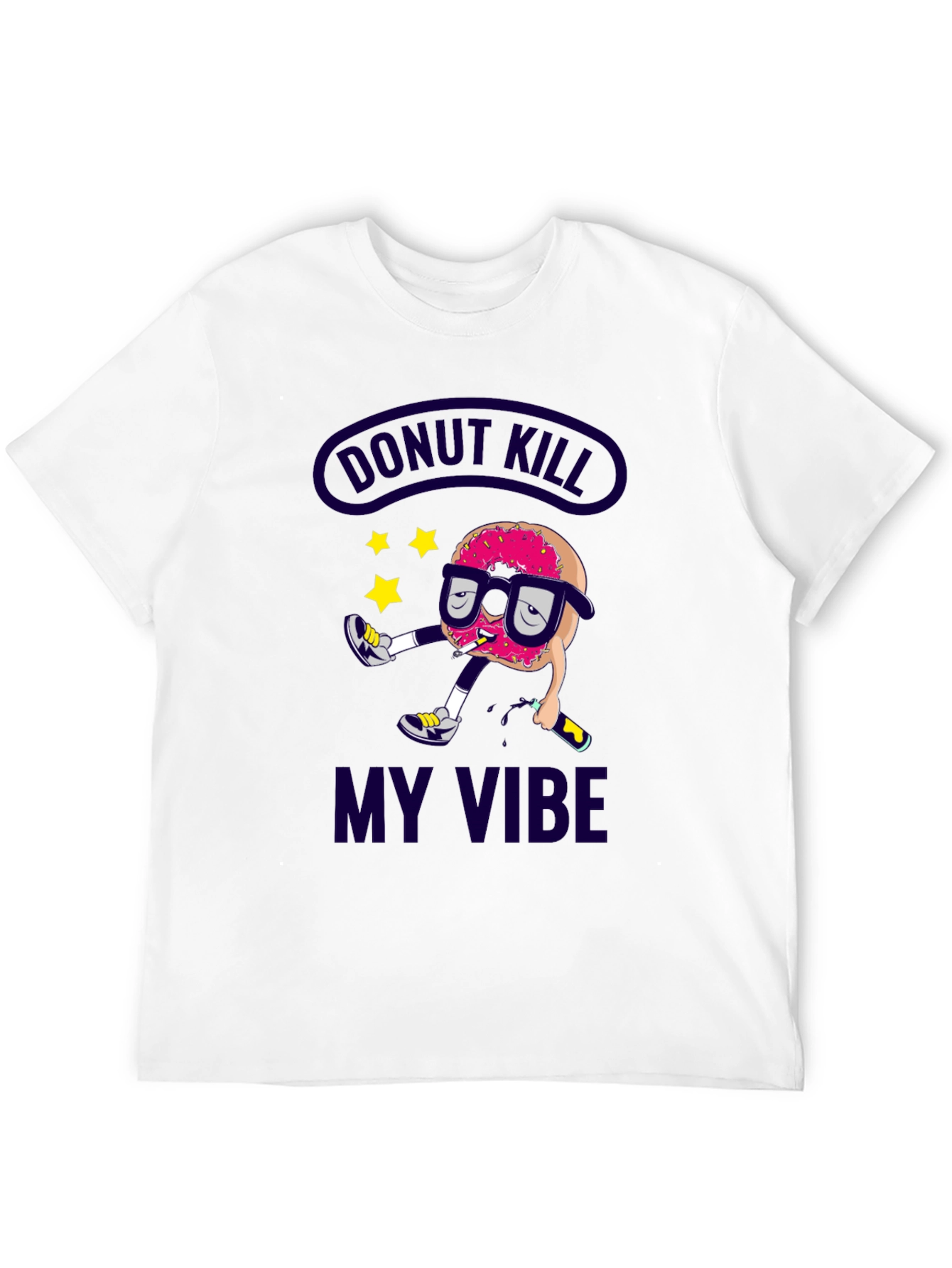 Donut Kill My Vibe Graphic Tee