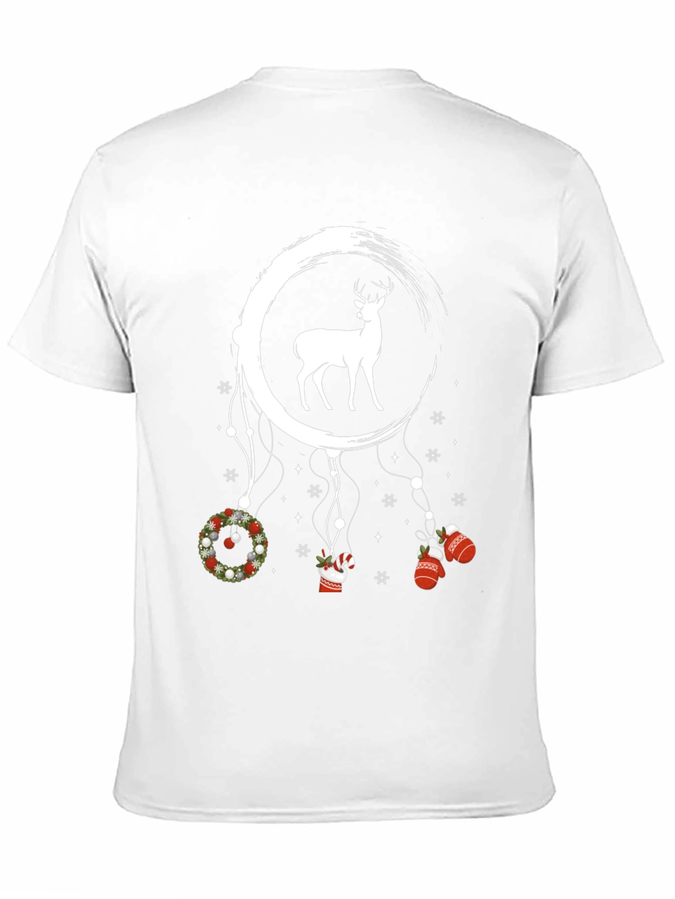 Festive Deer Dreamcatcher Tee