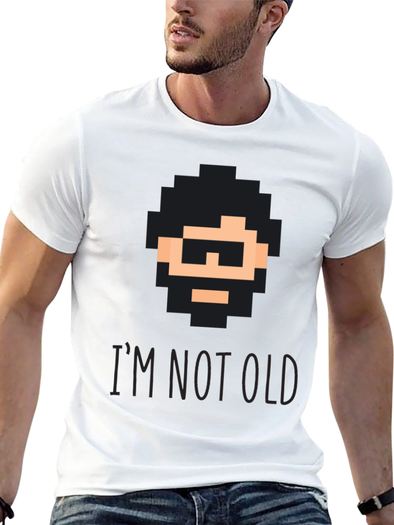 Retro Gamer T-Shirt - Im Not Old Pixel Art