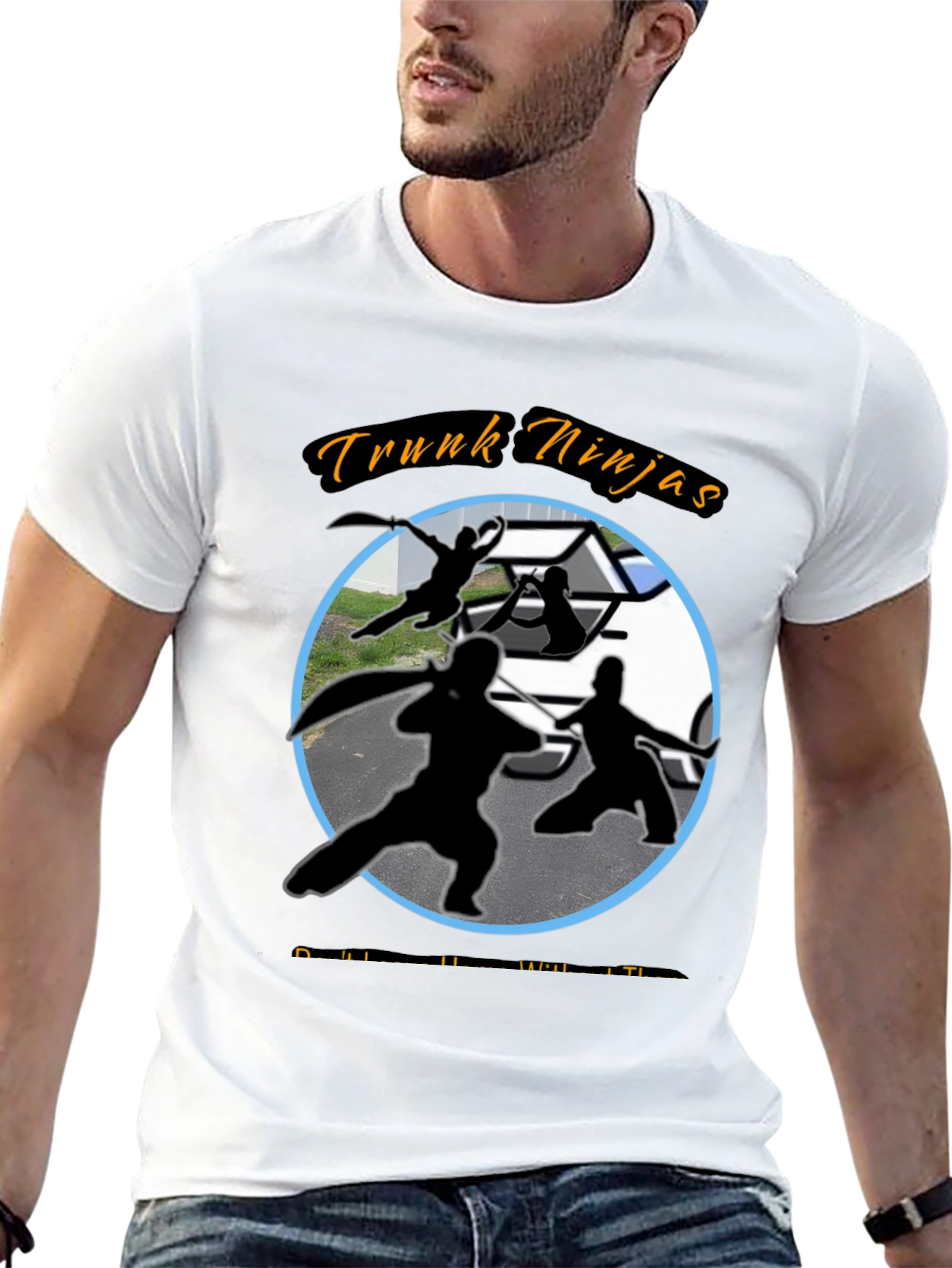 Trunk Ninjas Graphic Black T-Shirt