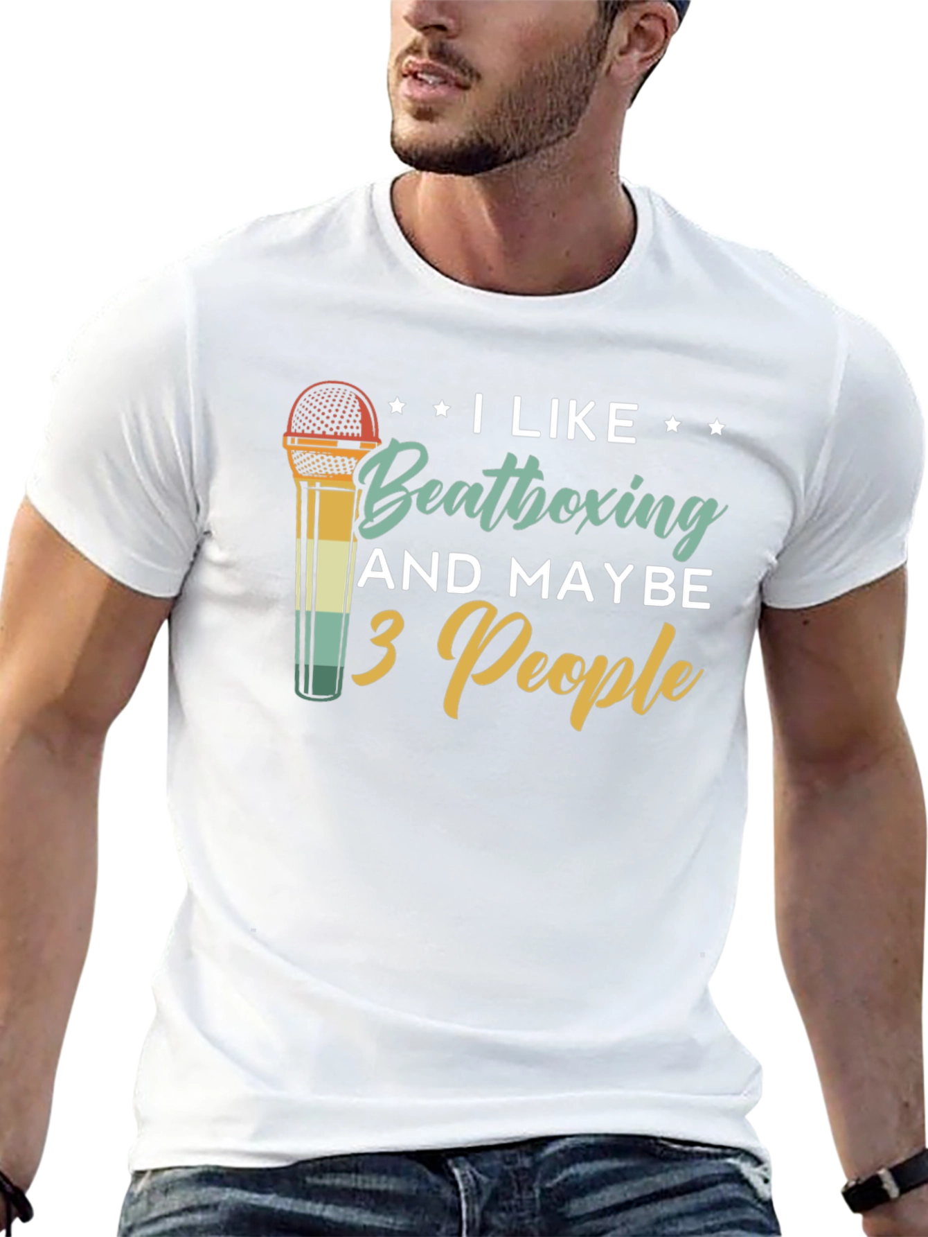 I Like Beatboxing & Maybe 3 People T-Shirt