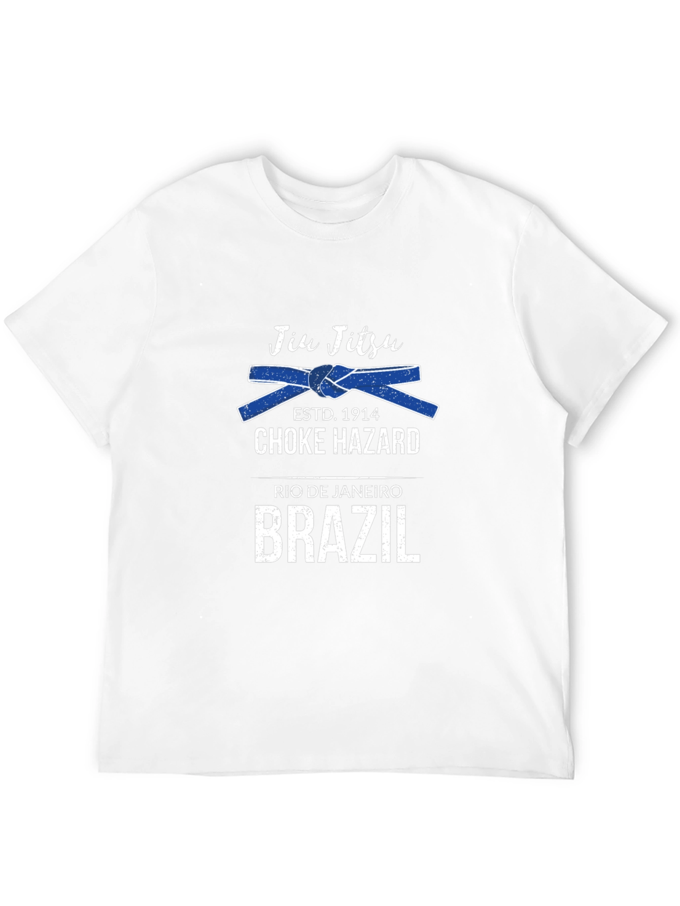 Jiu Jitsu Choke Hazard Graphic Tee