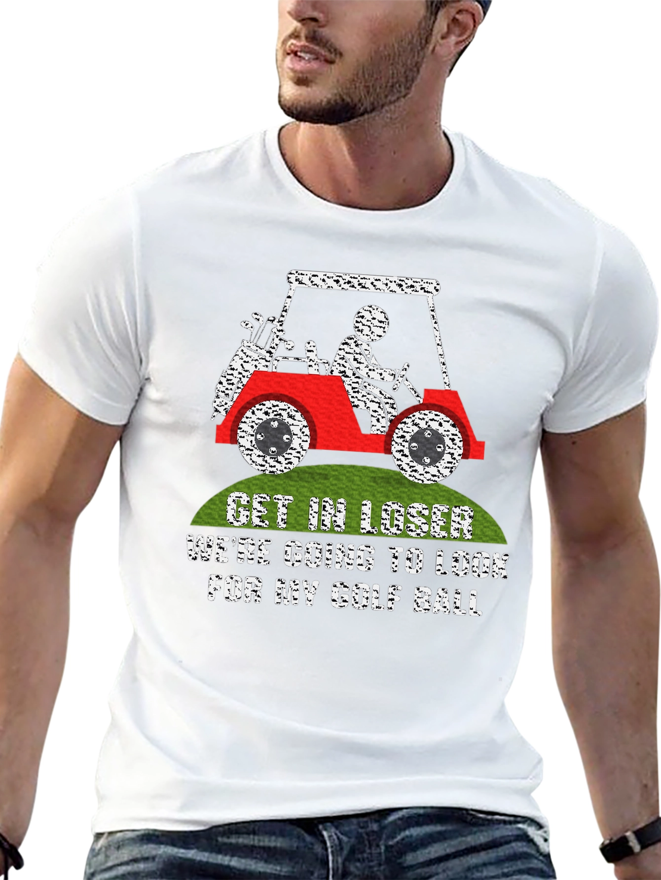 Golf Ball Hunt Tee